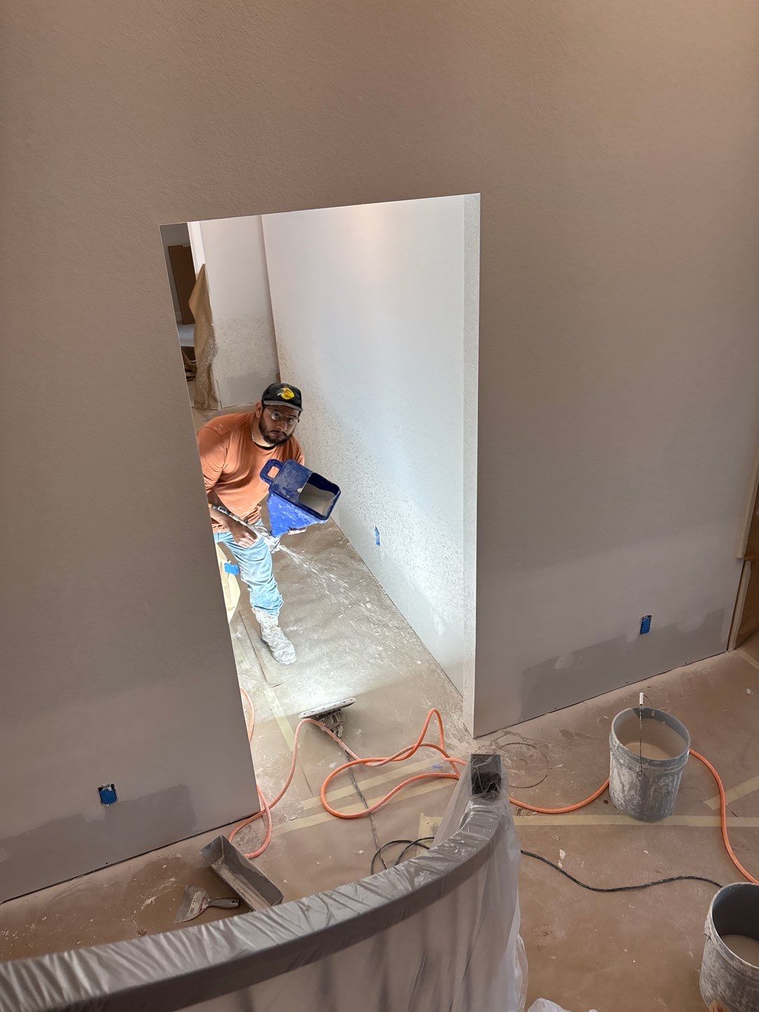 Post-Water Damage Reconstruction – Newly Built Home by L&T General Contractors and Restoration INC
