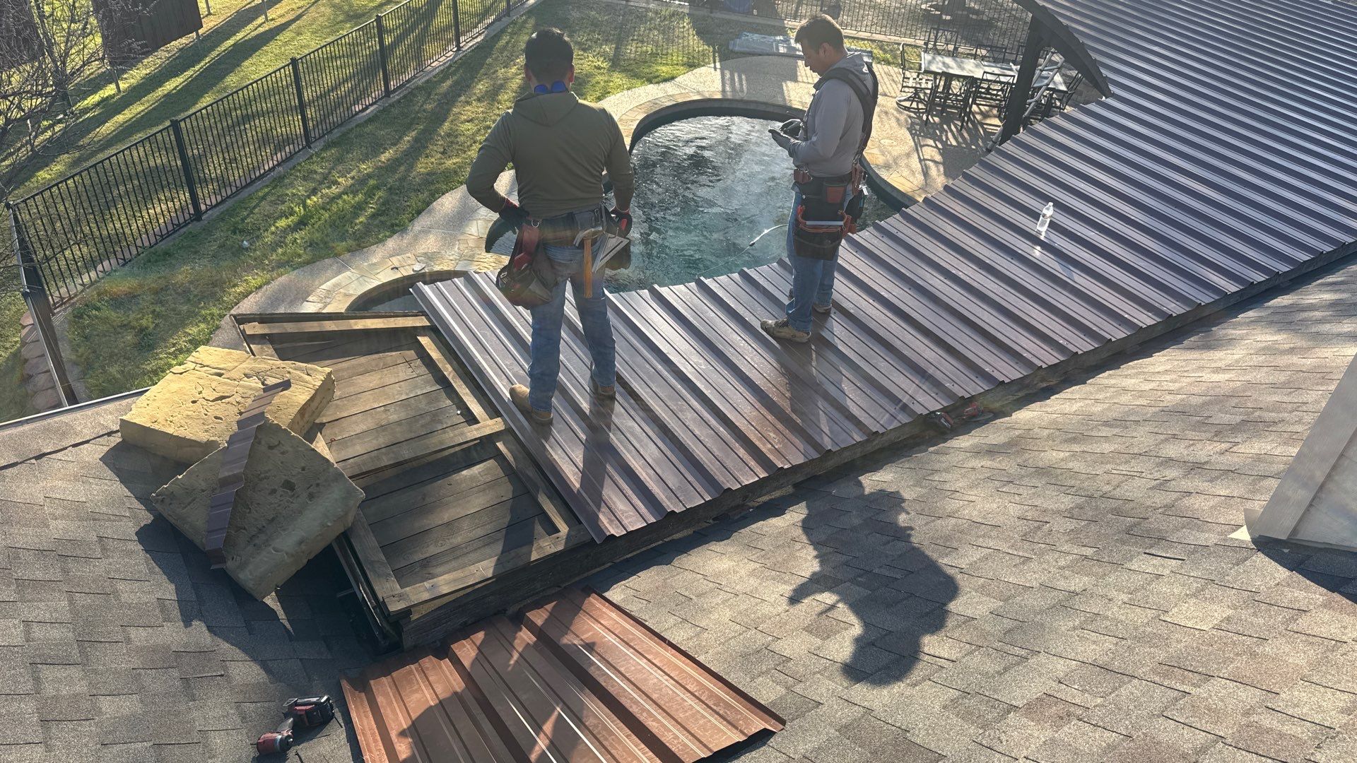 Project in St Paul by Rhino Roofing and General Contracting, LLC