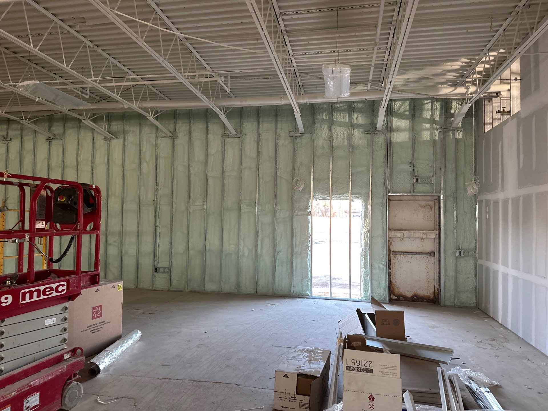 Commercial Building using Closed Cell Spray Foam by NYS Foam & Energy