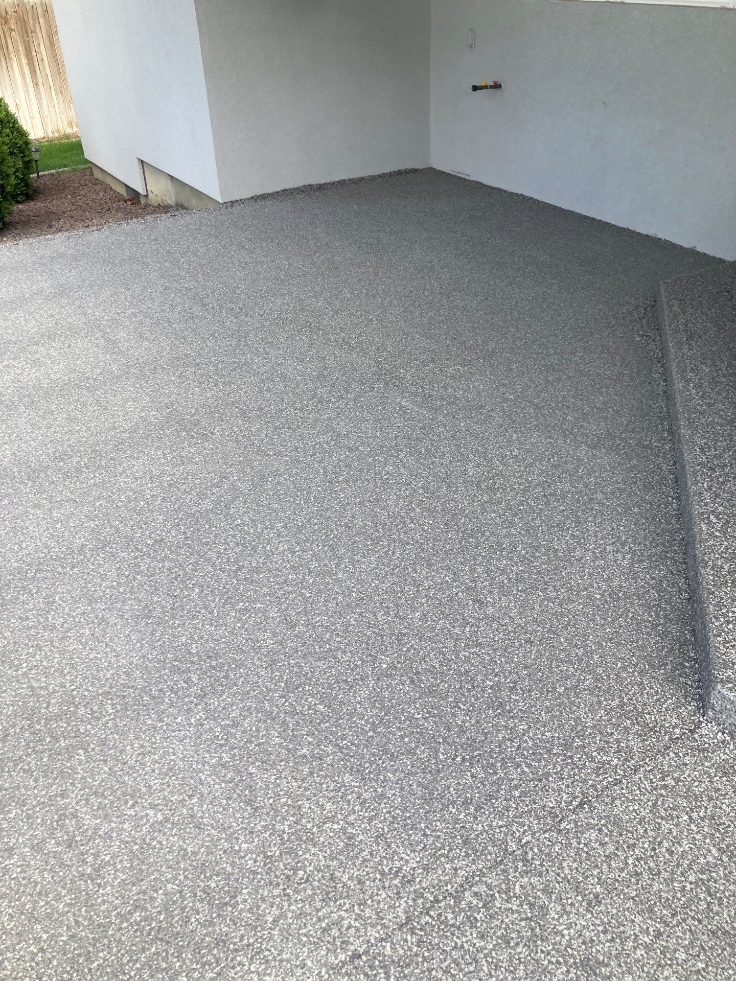 Patio Transformation using Greystone 1/8" by Croc Coatings, LLC