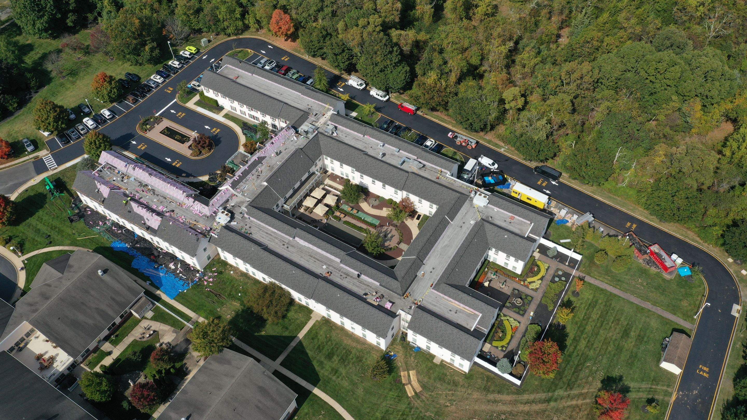 Commercial Roofing Installation using Owens Corning Duration by All Site Roofing
