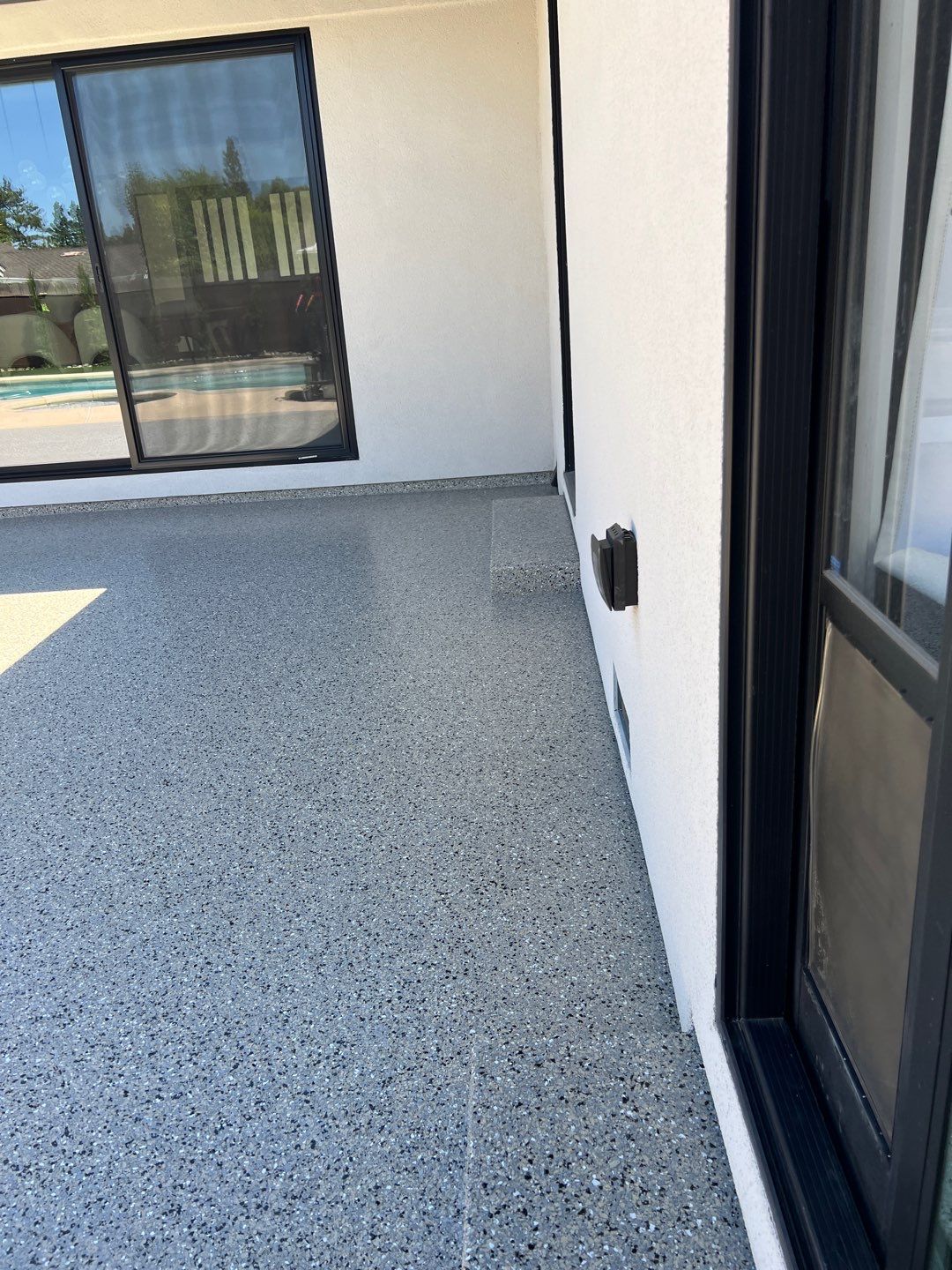 Concrete Coating in Riverbank  by Lancaster Painting
