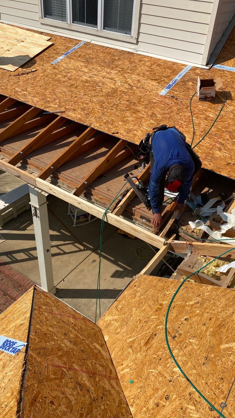 Residential Roofing Installation using Roof Replacement by American Roofing & Construction LLC