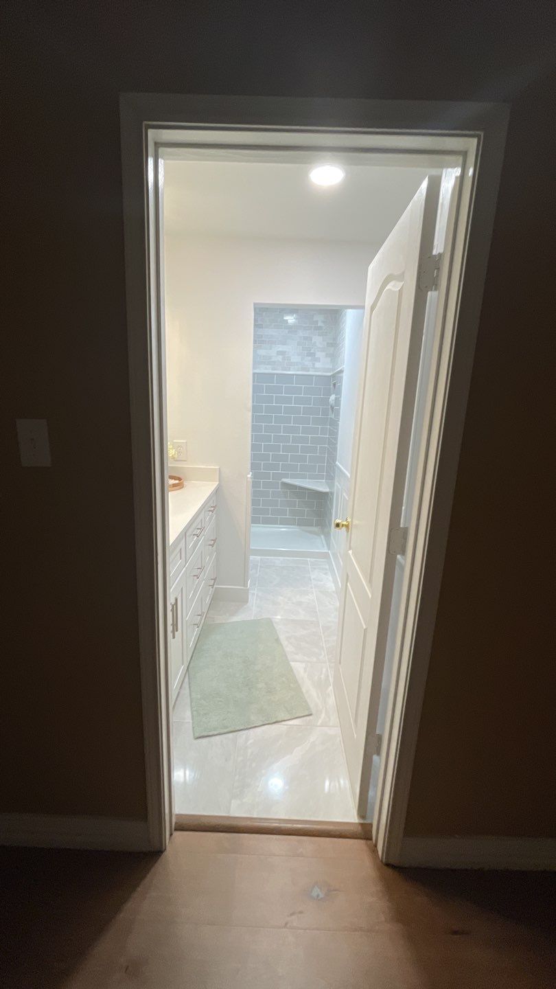Full Bathroom Remodel by First United Roofing & Construction