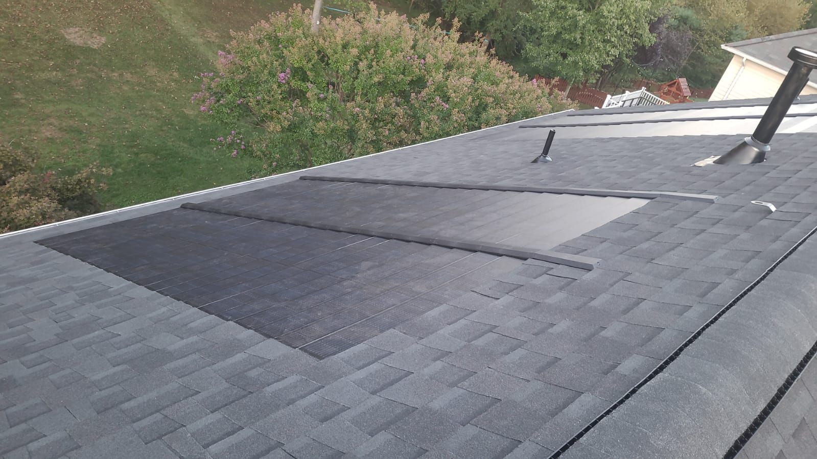 GAF Timberline Solar Roof Ellicott City, MD by American Home Contractors