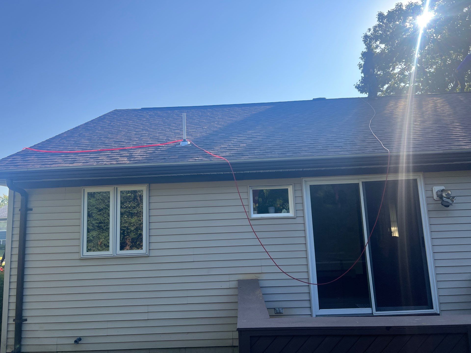Portland Maine Roof Install by Tall pine roofing
