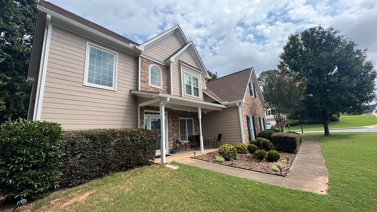 Full Exterior House Painting and Trim Refresh in Acworth by Swift Home Renovations