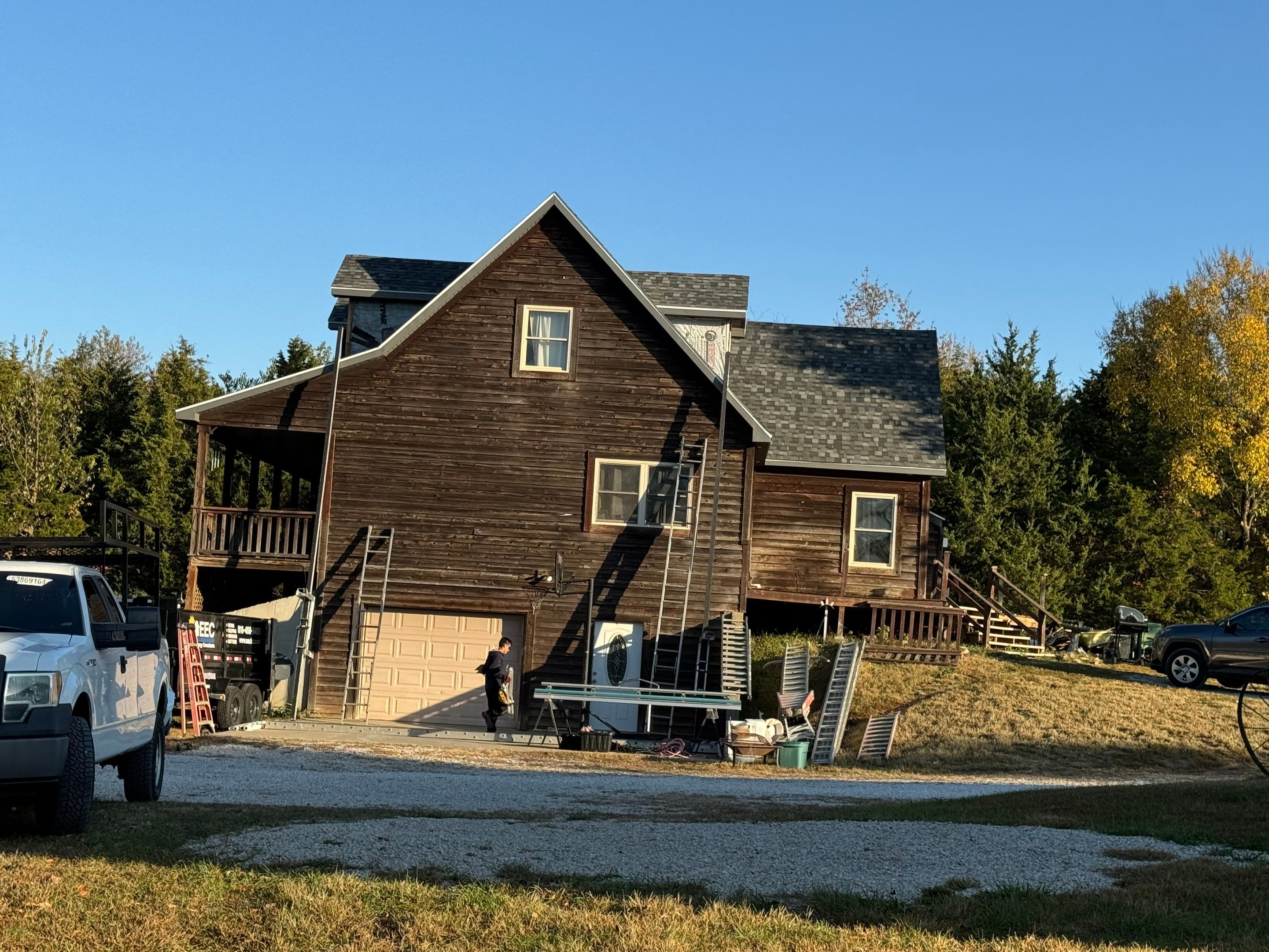 Comprehensive Roof and Siding Replacement Project in Lincoln, MO by EEC Windows, Siding & Roofing