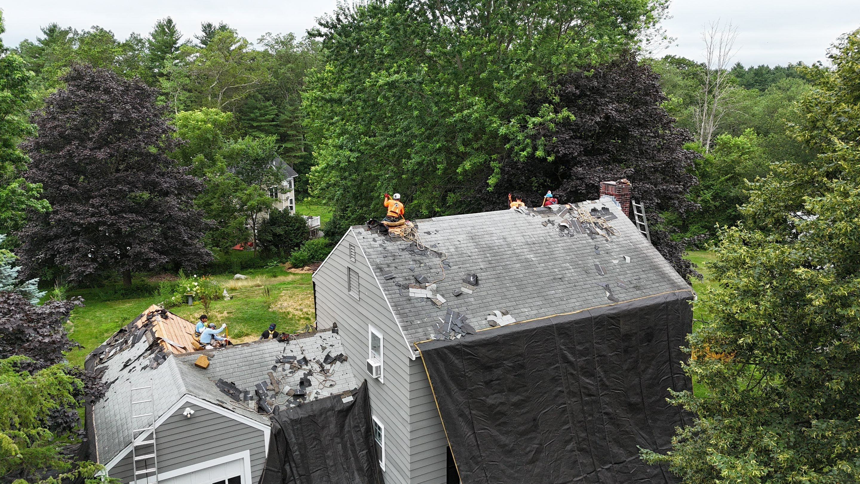 Complete Roof Replacement with Ventilation Upgrade by Mighty Dog Roofing of Greater Middlesex County