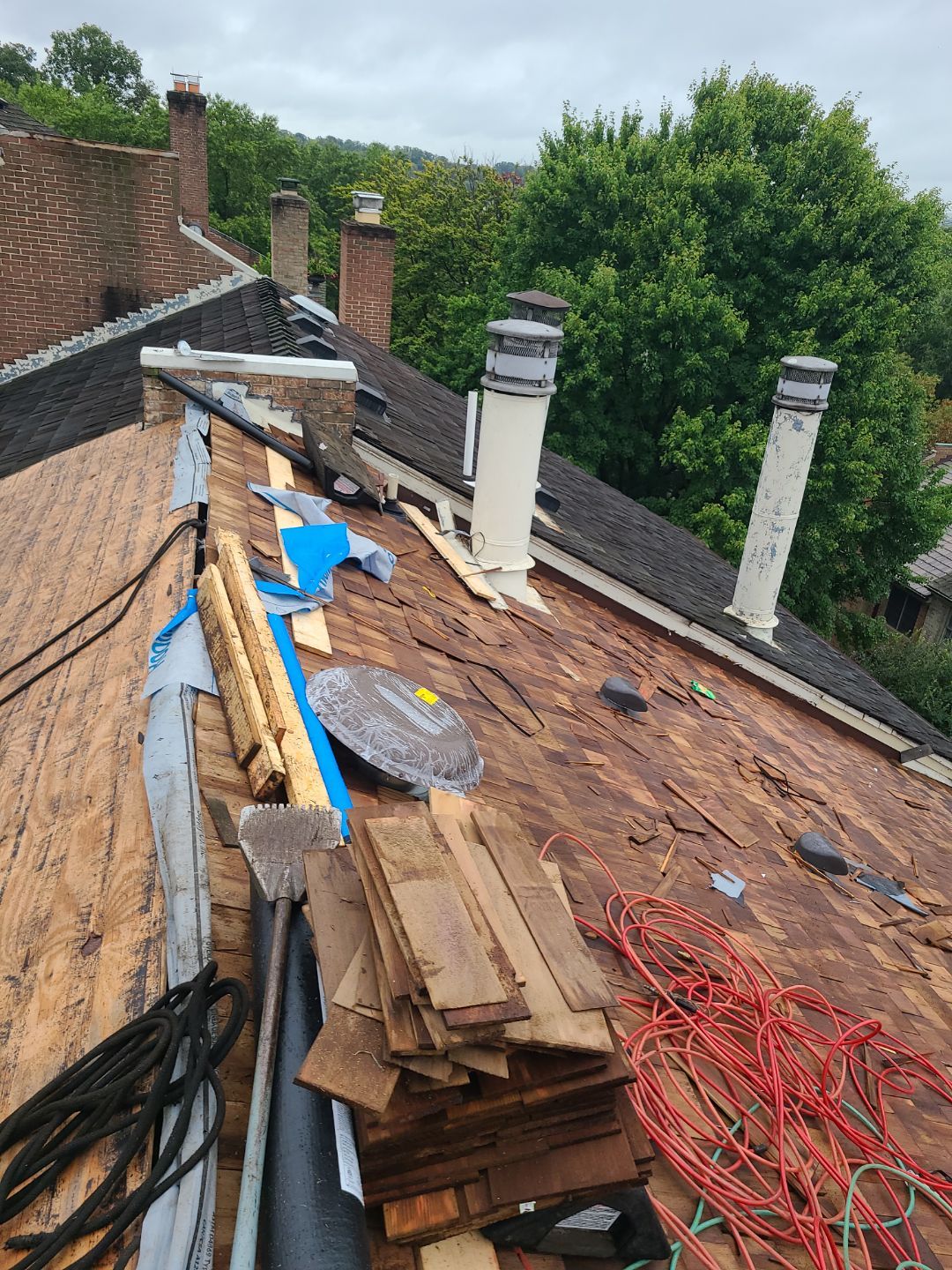 Arlington: Residential Roof Replacement with Perfection CCA-Treated Cedar Shakes by RM Banning, Inc.