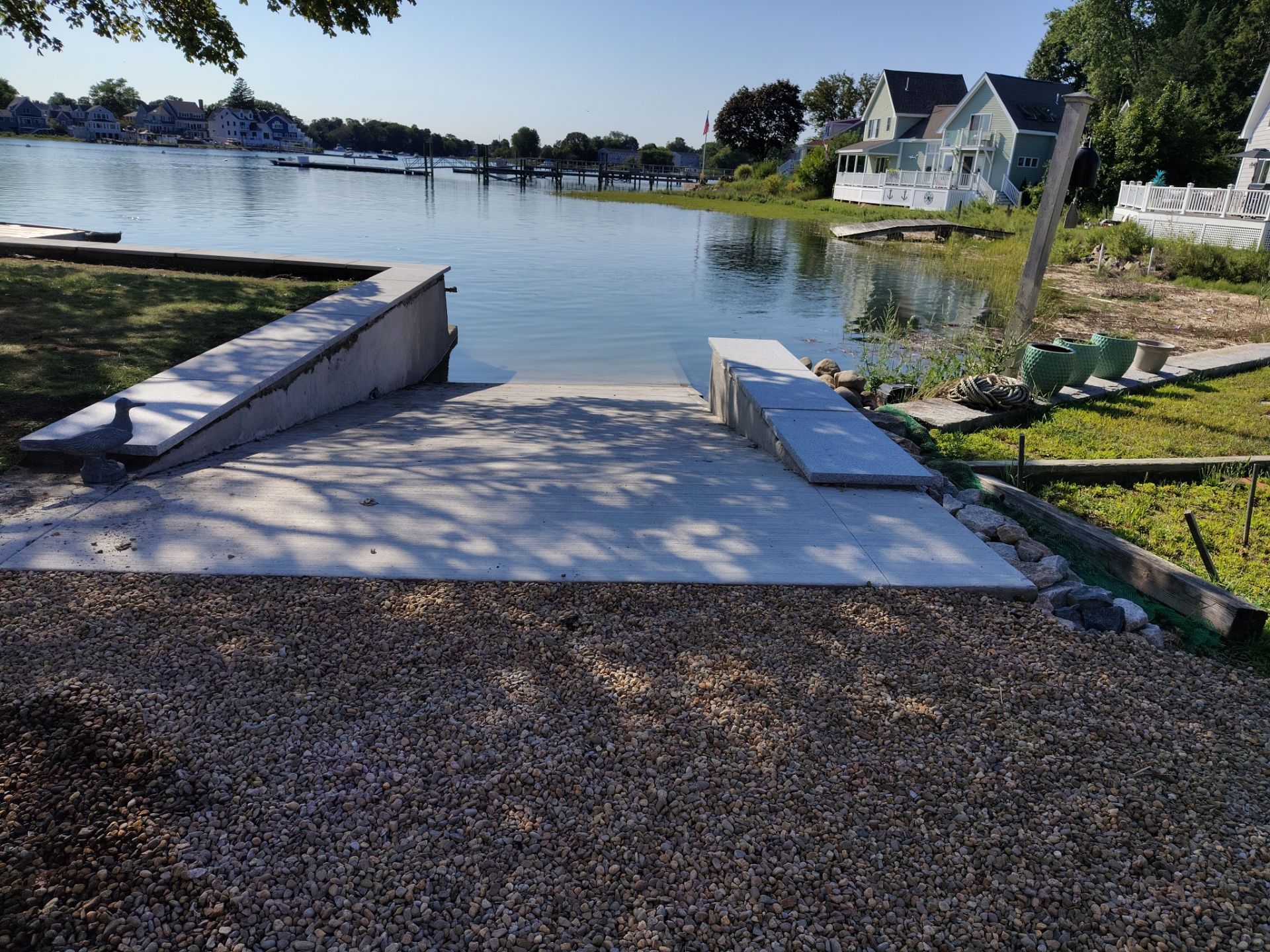 Beautiful Re-disgn by the water in Danvers MA  by Cole Landscaping Inc