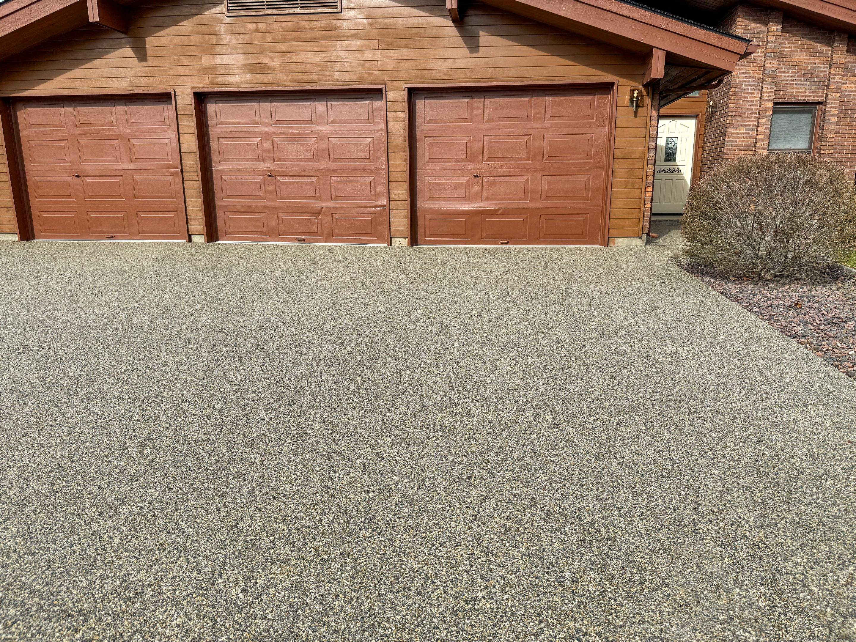 Driveway Transformation in Bastille for Louise by Mr. Mudd Concrete