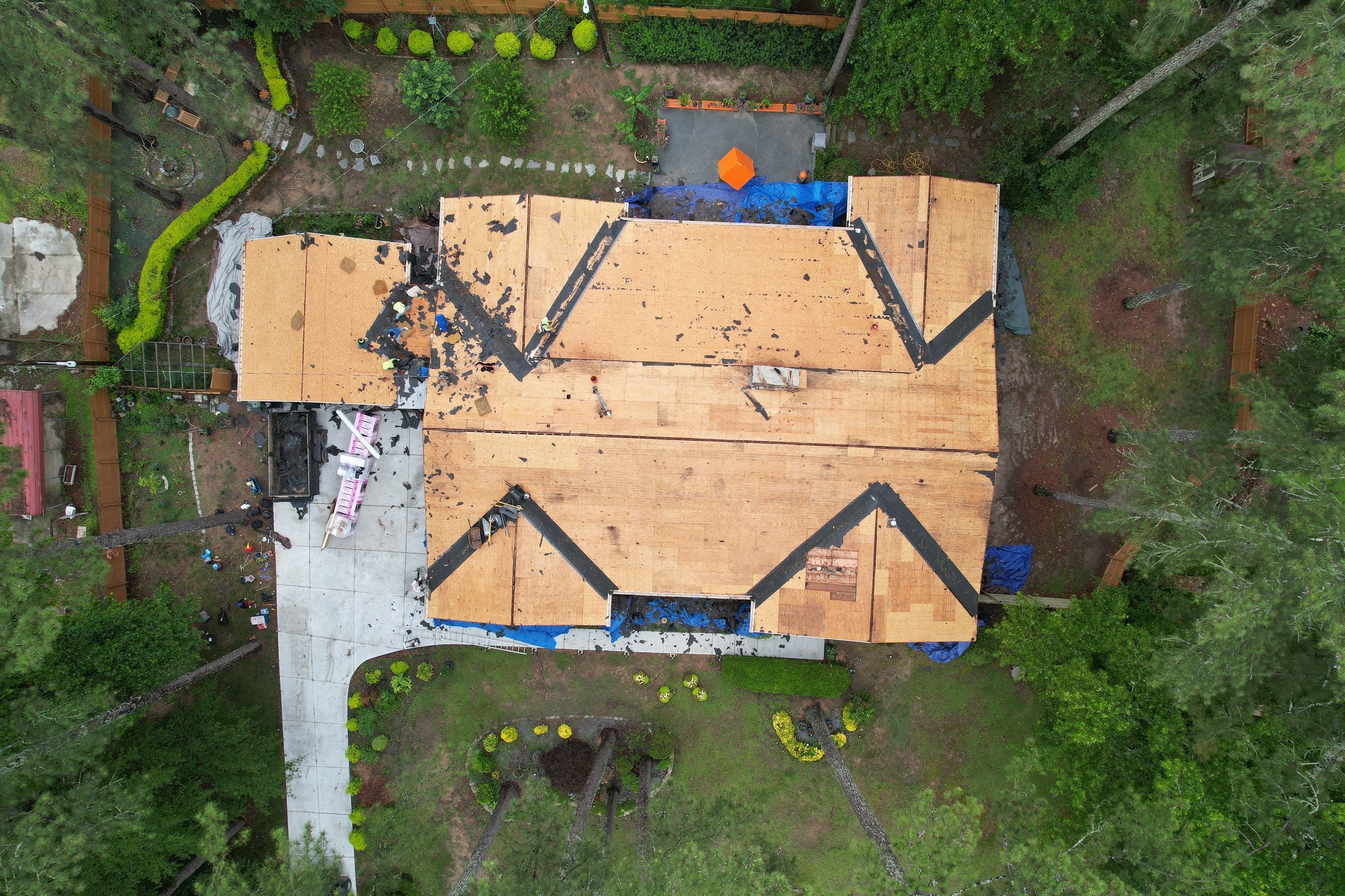 Residential Roofing Installation using Owens Corning by Inspector Roofing and Restoration