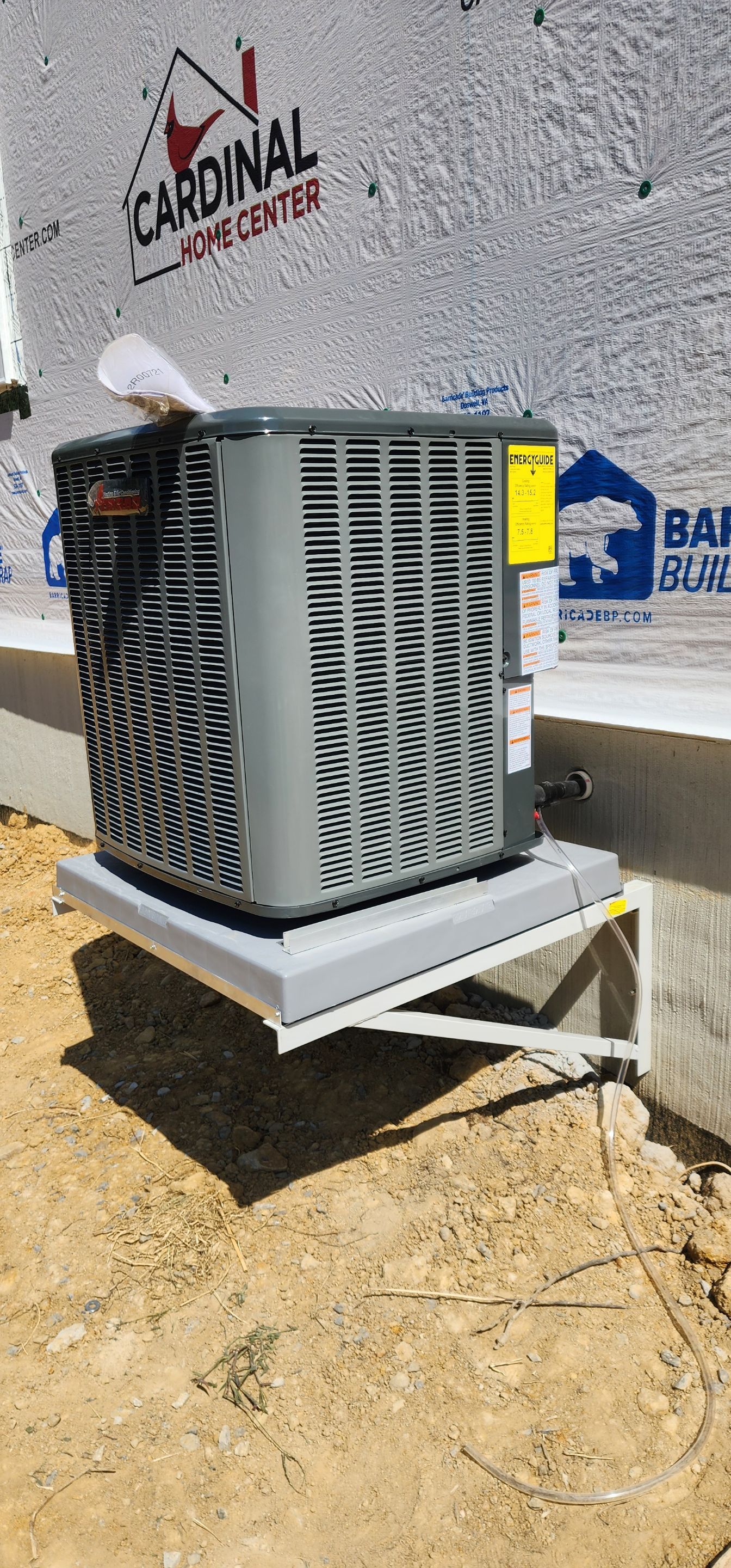 HVAC install for new construction by Elemental Heating and air conditioning LLC
