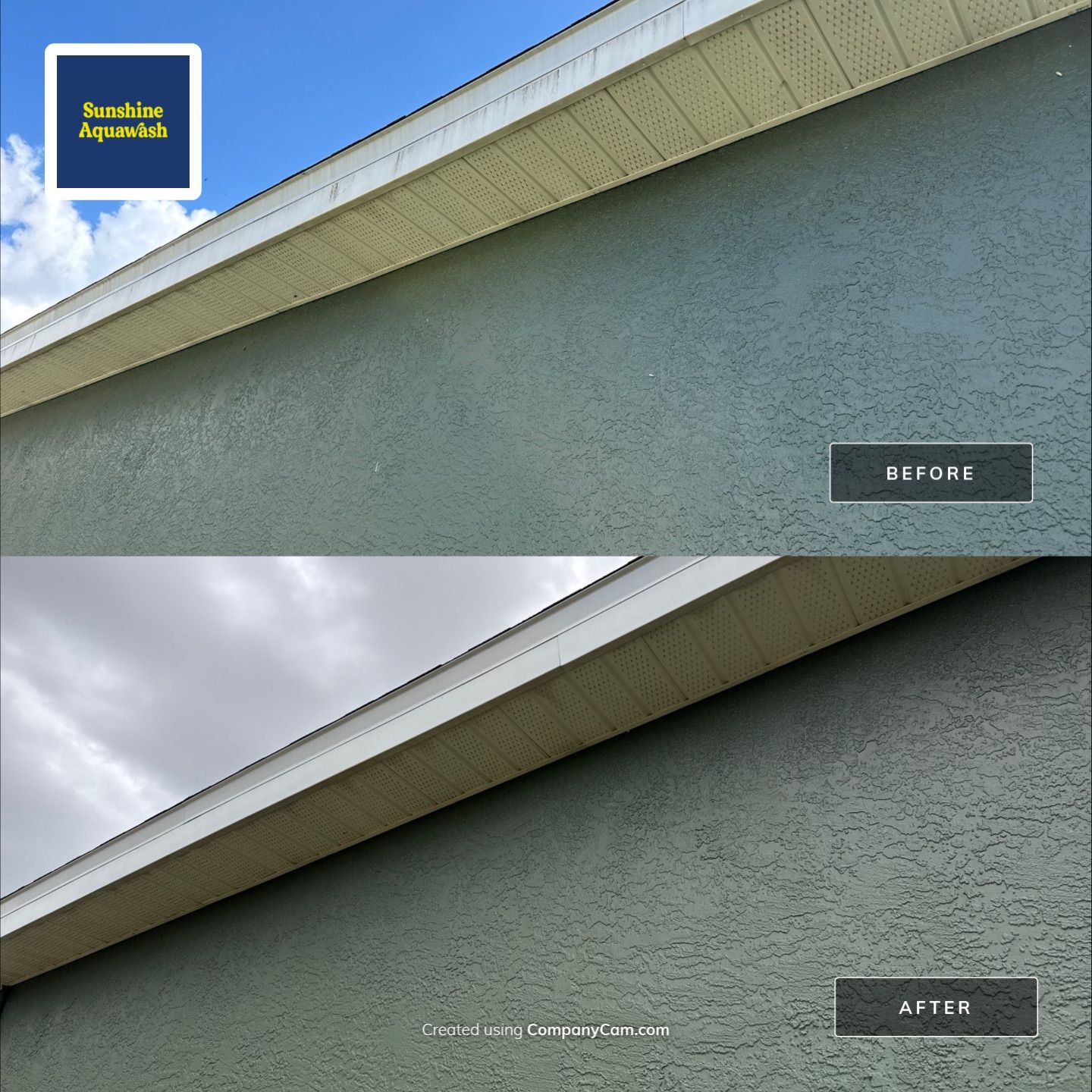 House Wash, Fascia Brightening & Patio Cleaning in Creekwood – Bradenton, FL by Sunshine AquaWash