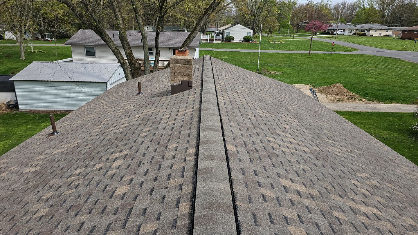 Atlas Pinnacle, Color, Weathered Shadow, Drip Edge, Color, Royal Brown by Eagle Eye Roofing