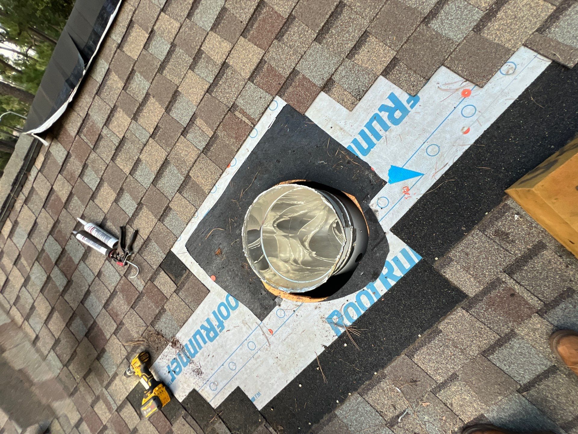 Commercial Roofing Repair using Owen's Corning Duration (Lifetime) Shingles by Roof Repair Services LLC