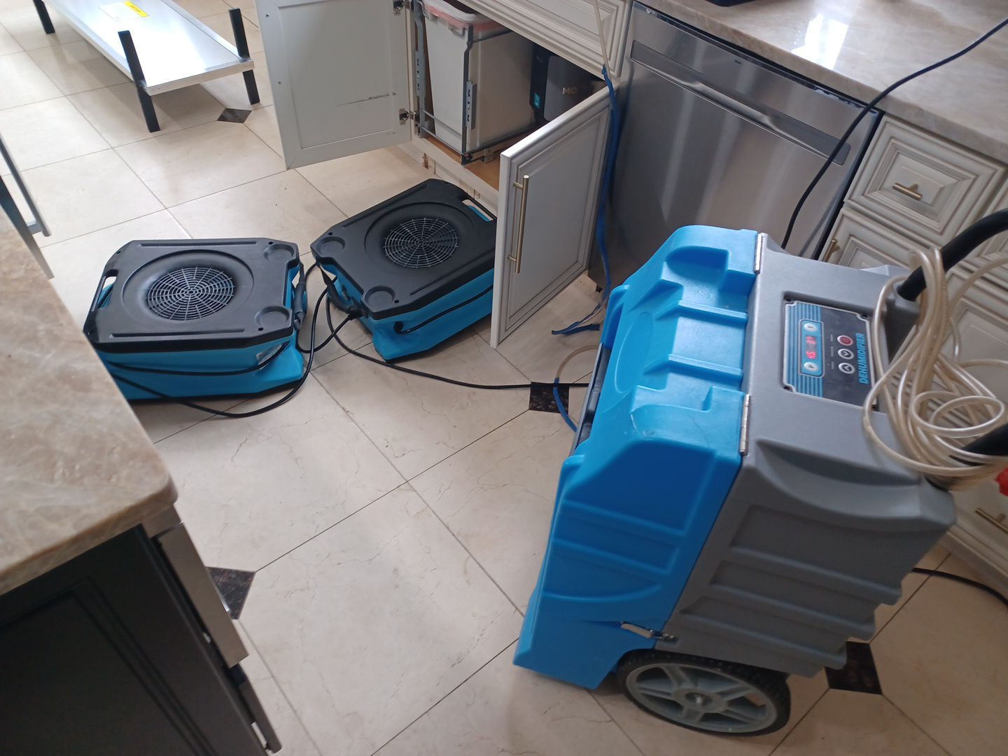 Project in West Bloomfield Township by EzDry Water Mitigation & Property Restoration