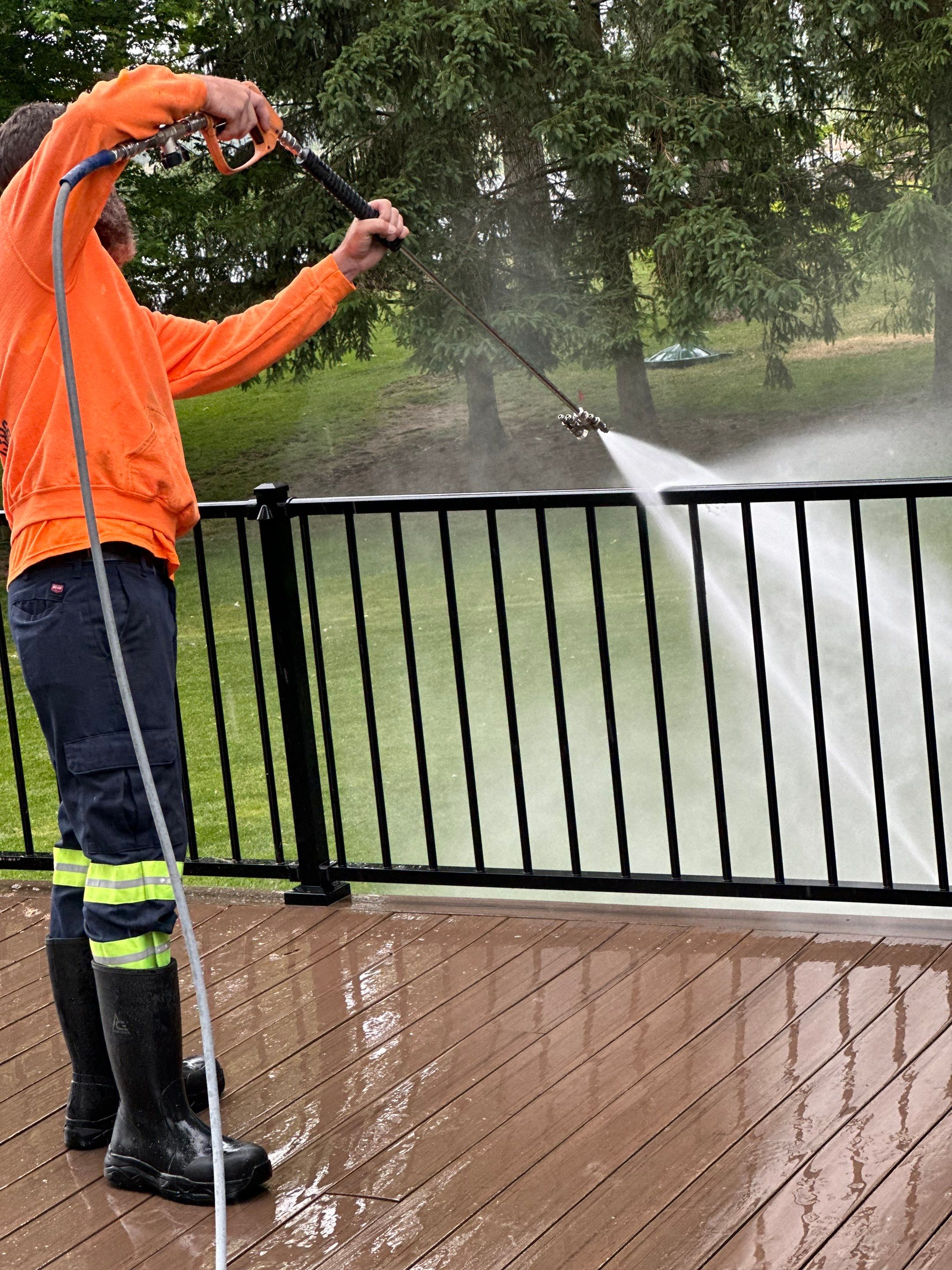 Concrete & Aggregate Surface Cleaning and Sealing by Northern Power Washing LLC.