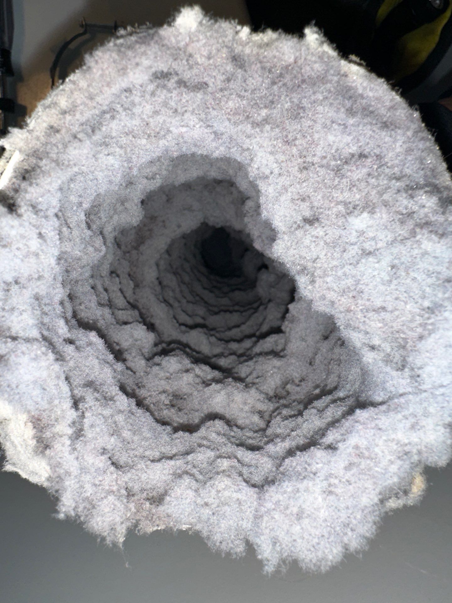 dryer vent cleaning using Compressed air by Pronto Air Duct Cleaning