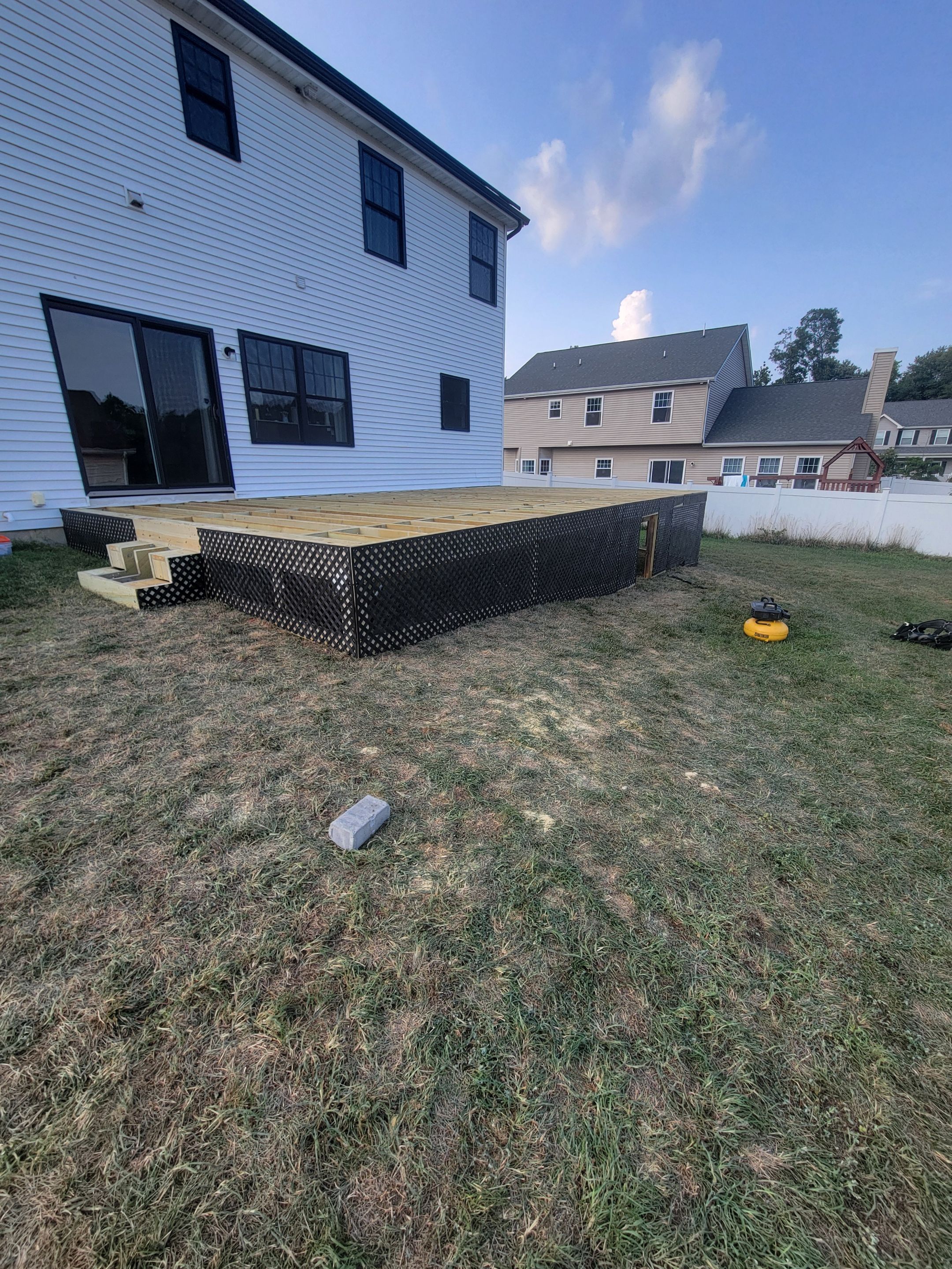 new deck in wall nj by deck guardian