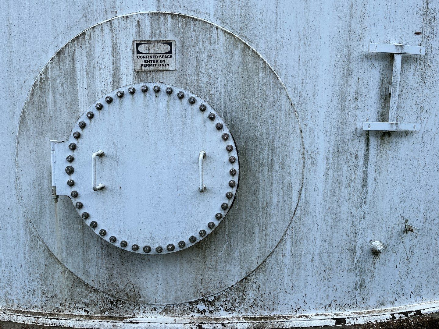 Water tank cleaning by Northern Power Washing LLC.