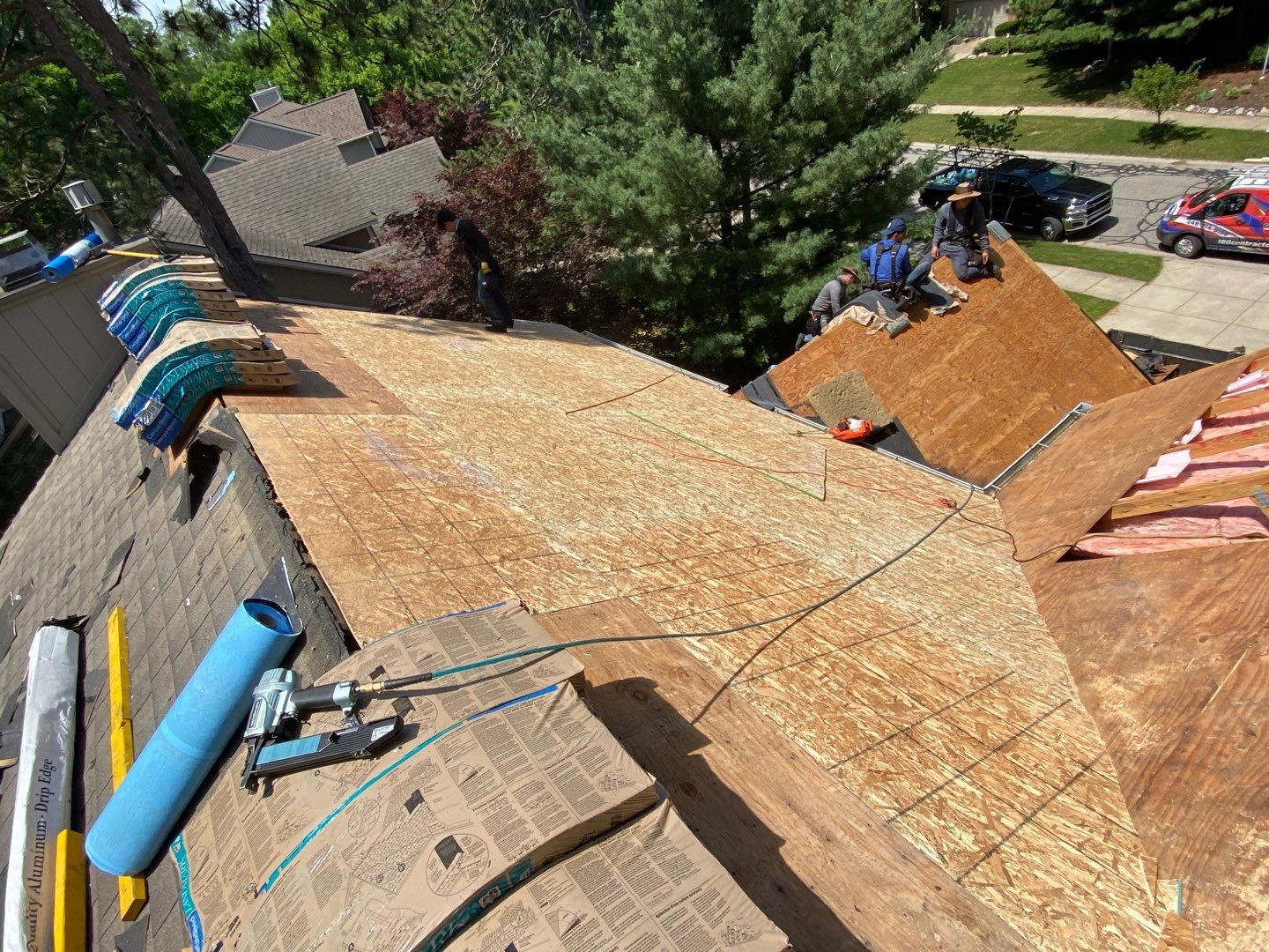 Roof Replacement using CertainTeed Landmark by 180 Contractors