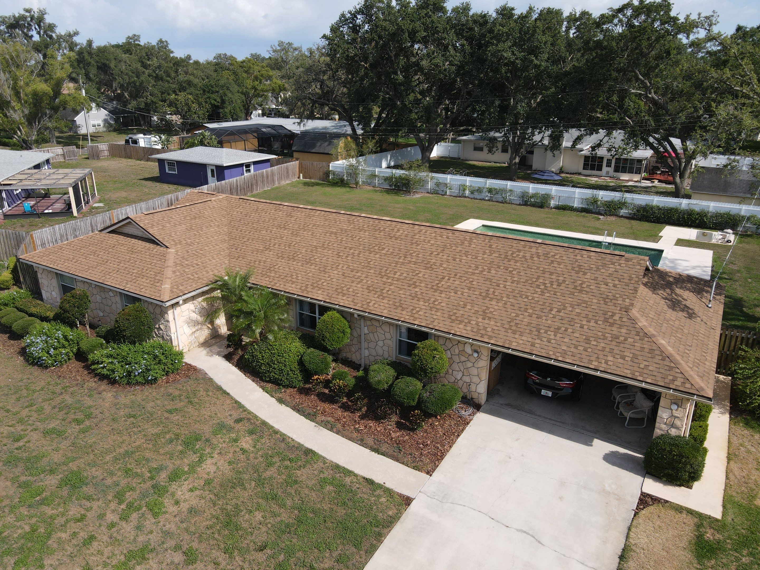 Roof Replacement in Brandon, FL. by Steadfast Roofing