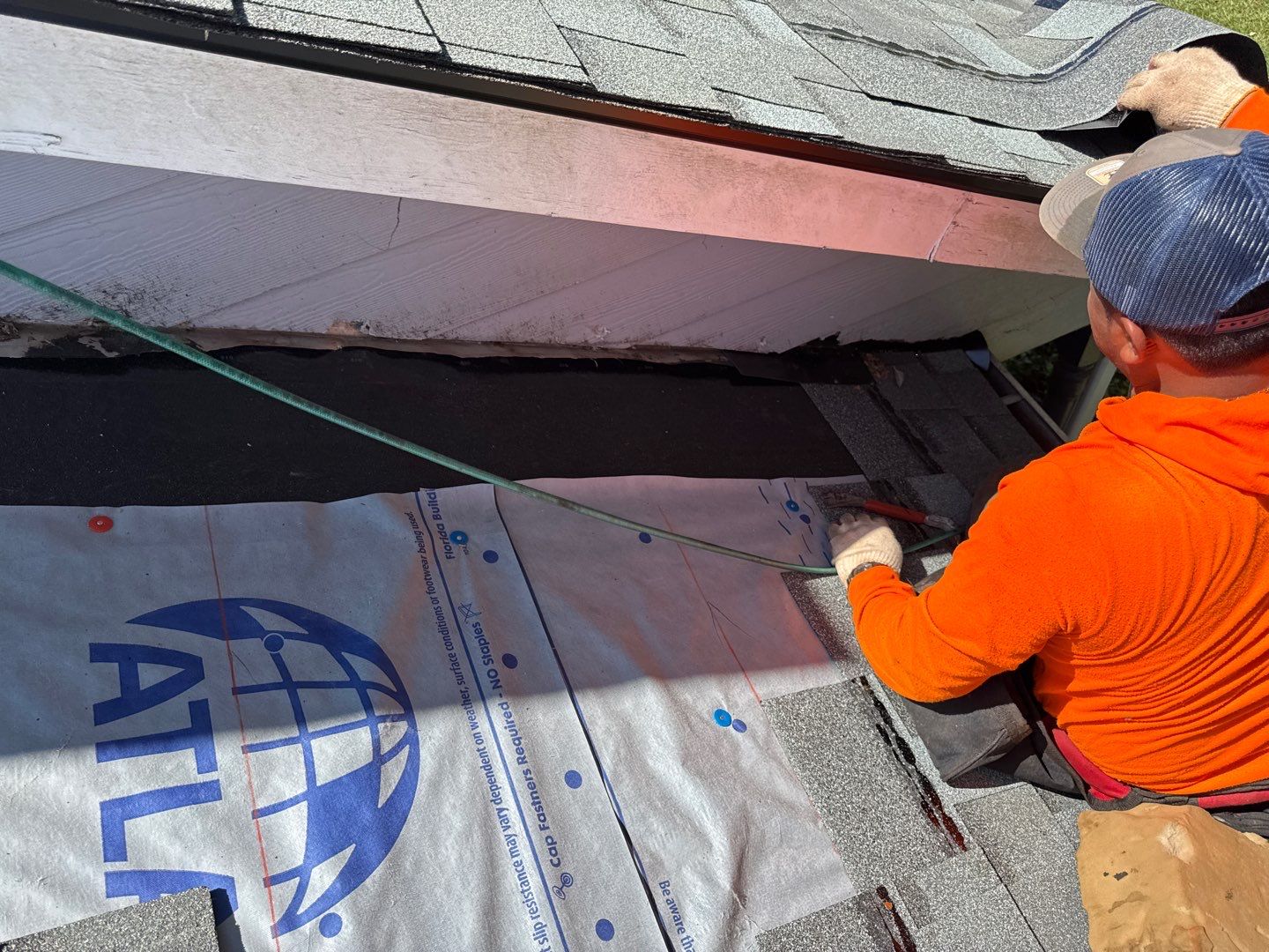 Project in Cartersville  by Aultman Roofing