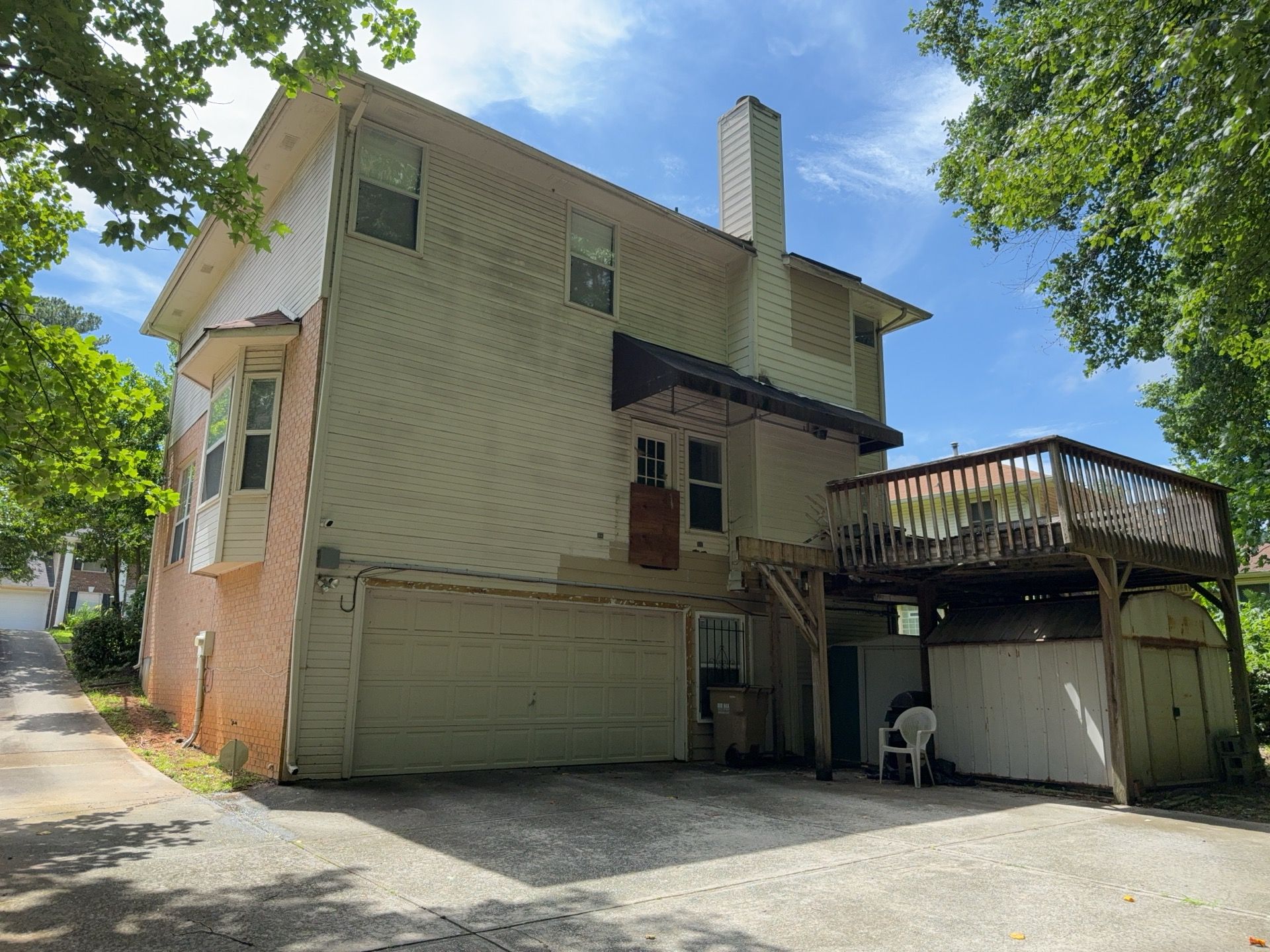 Wood Deck Build in Alpharetta, GA by Nelson Exteriors 