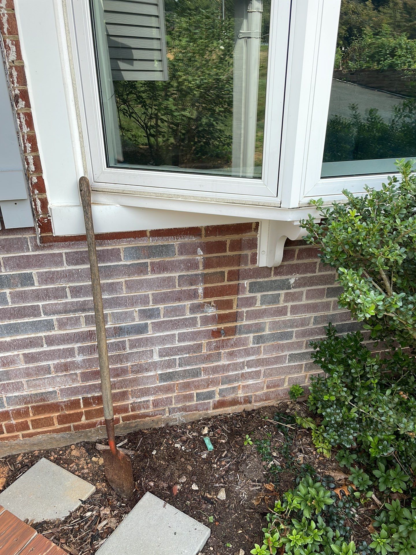 New walkway with stairs and a new front porch by Fairfax Contractors, LLC