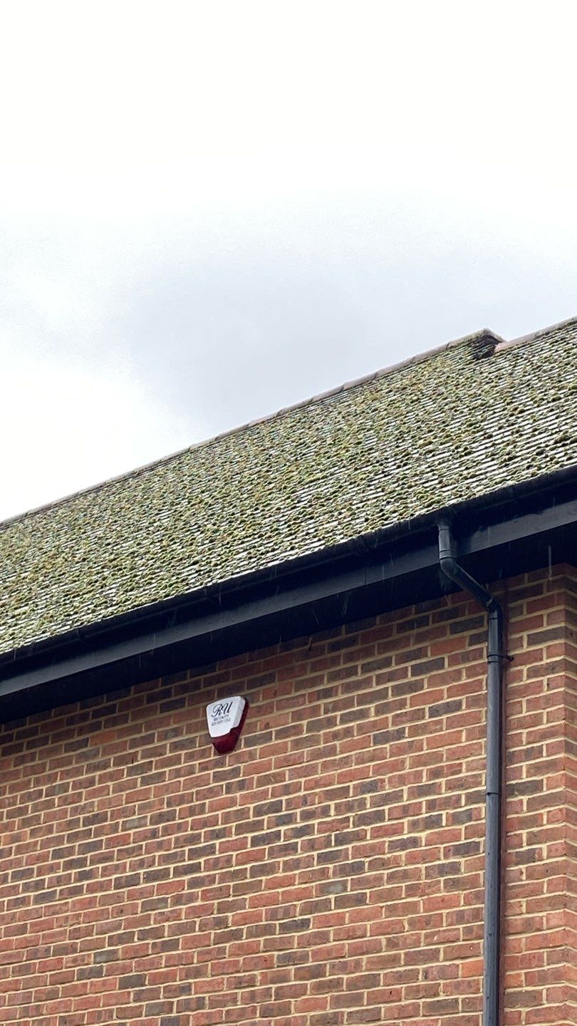Roof Clean using Honda 15lpm Low Pressure Washing Machine by Ges Exterior Cleaning ltd