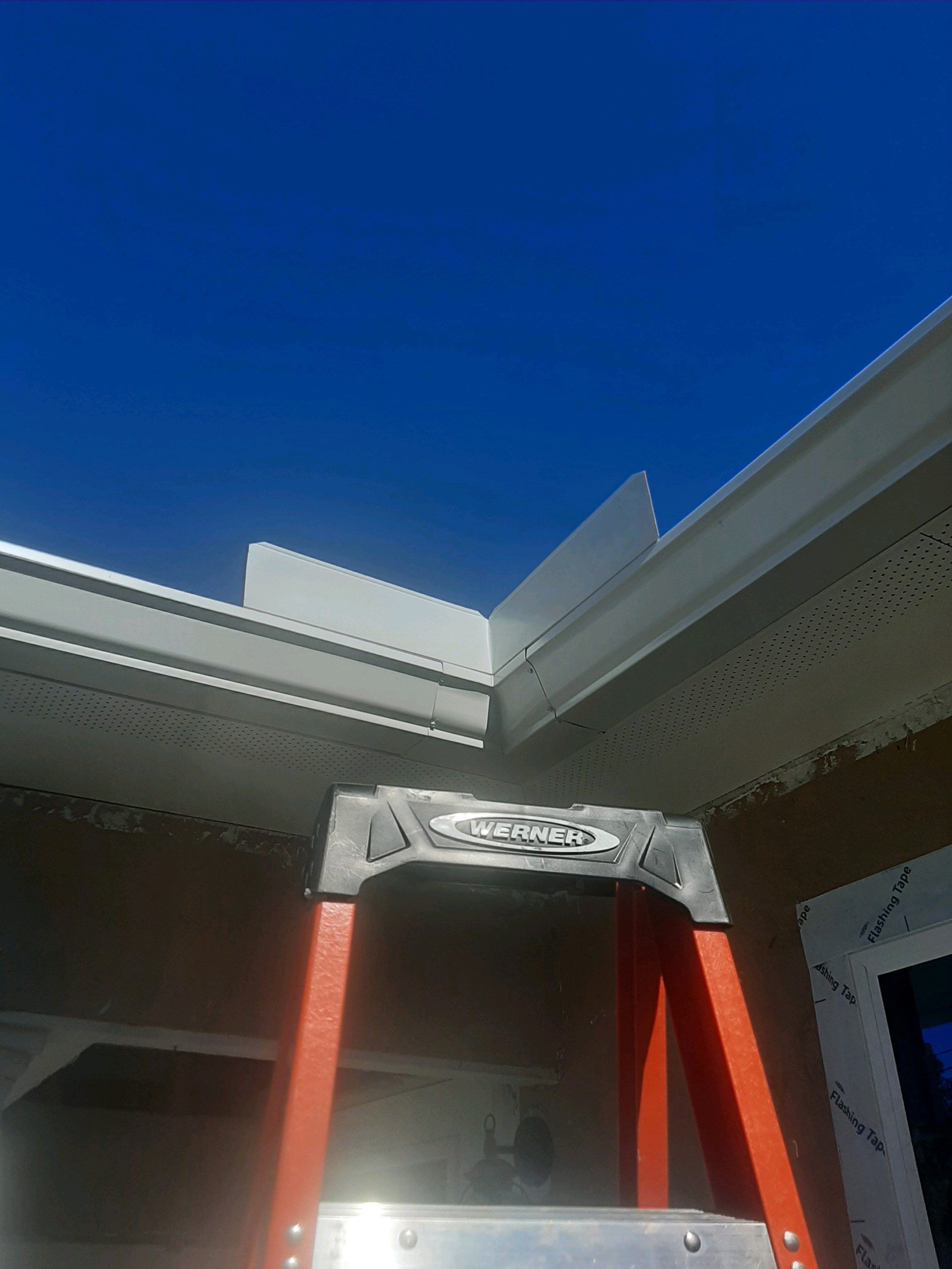 Gutter Installation using K-Style Gutters by Gutter Professors