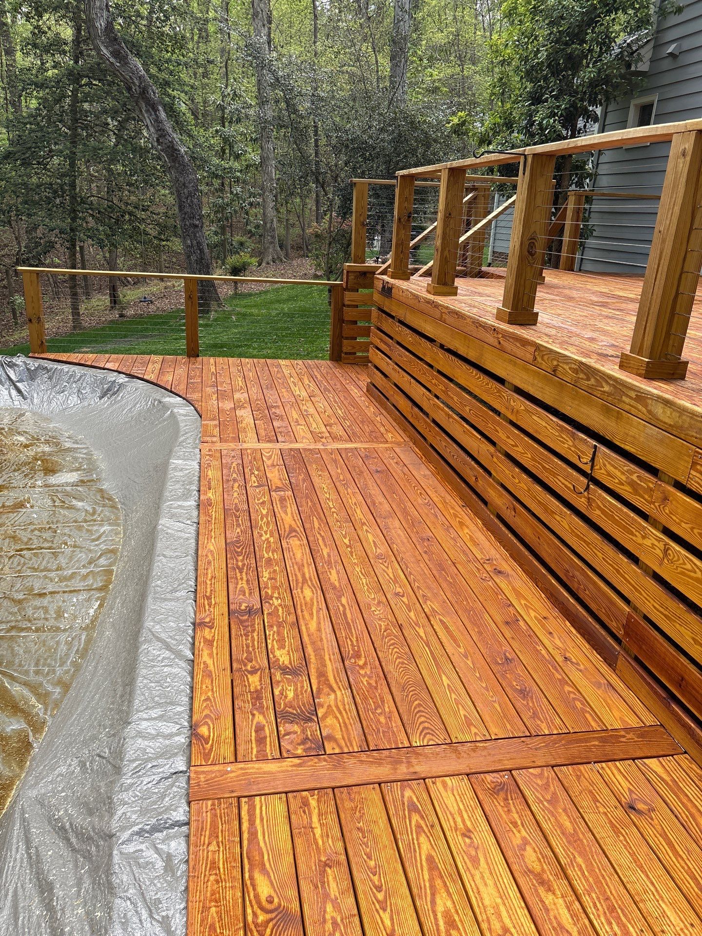 Deck using Wood Sealant by DuraSeal