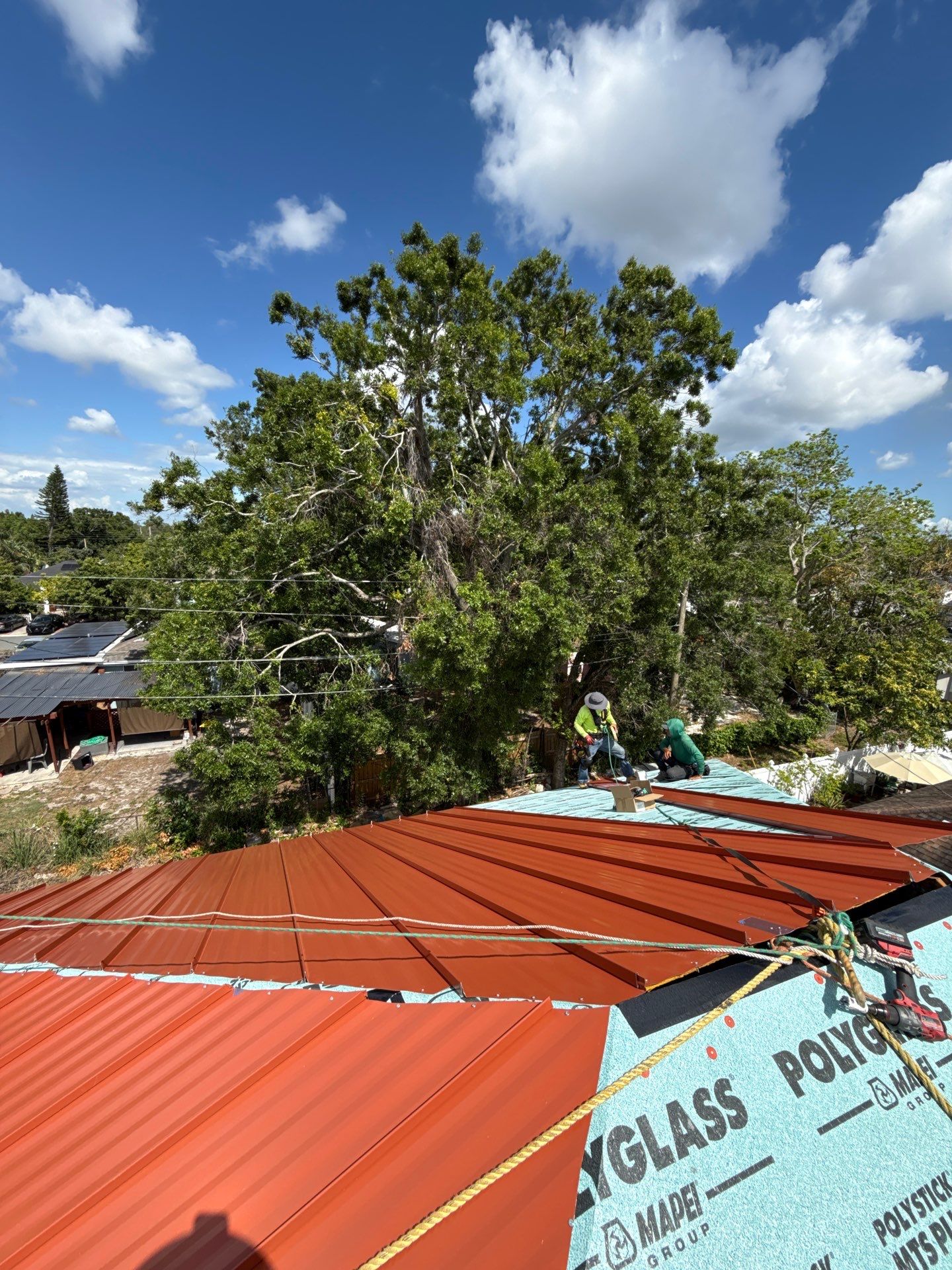 Project in St. Petersburg 33713 by Mitchell Roofing Company LLC 