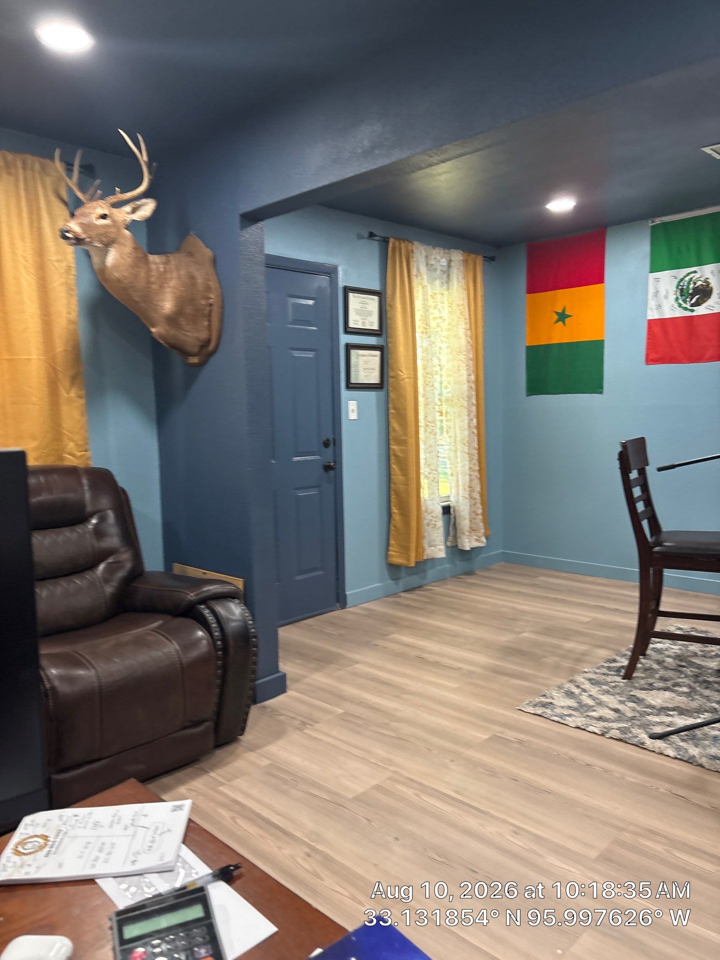 Home Office and Recording Studio Flooring Upgrade in Campbell by CompanyCam Sales Demo