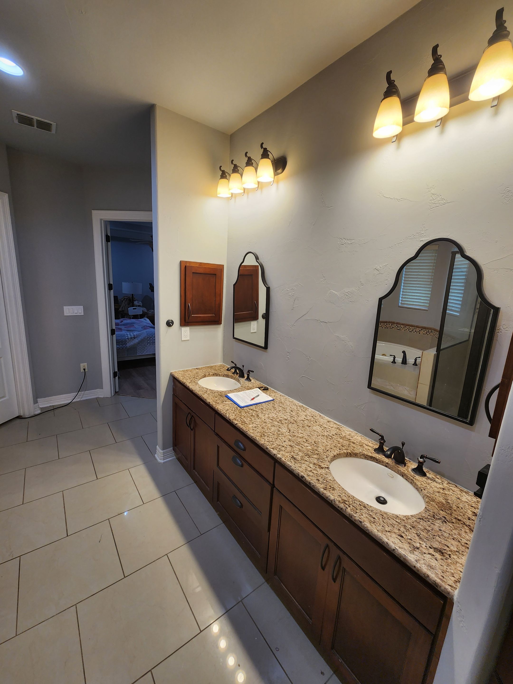 San Antonio Bathroom Remodel with Black Free-Standing Tub by Legacy Bath and Kitchen 