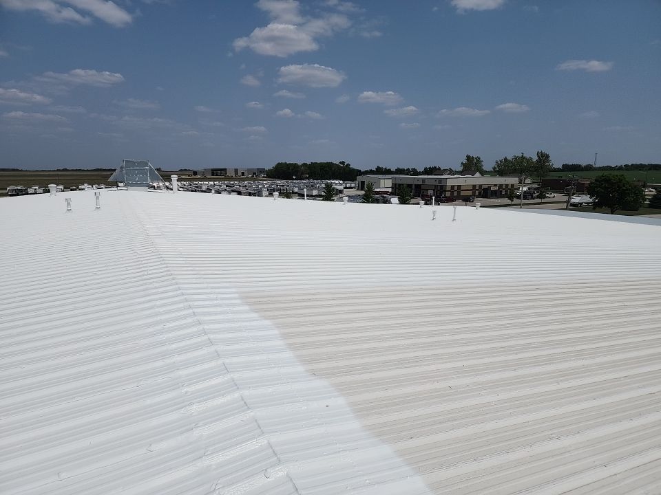 Metal Roof Restoration - David City, NE by Tillotson Enterprises