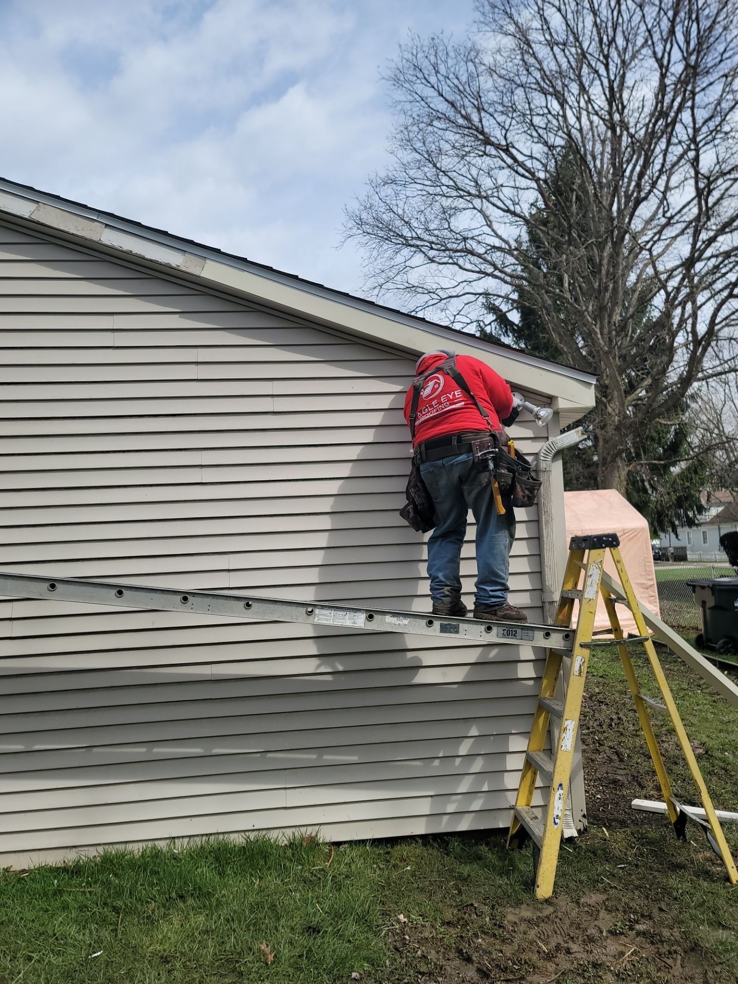 Atlas Pinnacle, Color, Morning Harvest, Drip Edge, Color, White by Eagle Eye Roofing