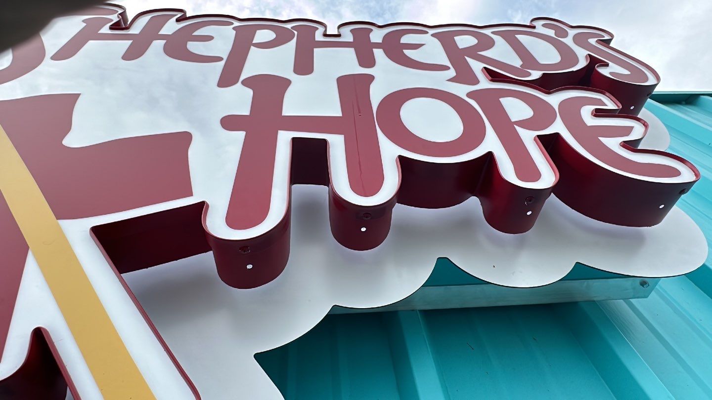 Channel Letters for Shepherd's Hope by SignCrafters