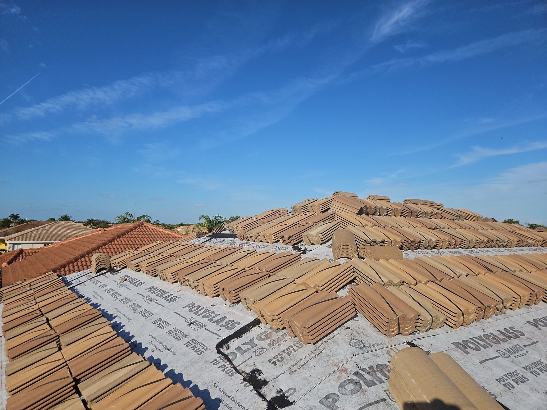 Residential Roofing Installation using WestLake Roofing Tile by BLUES BROTHERS ROOFING