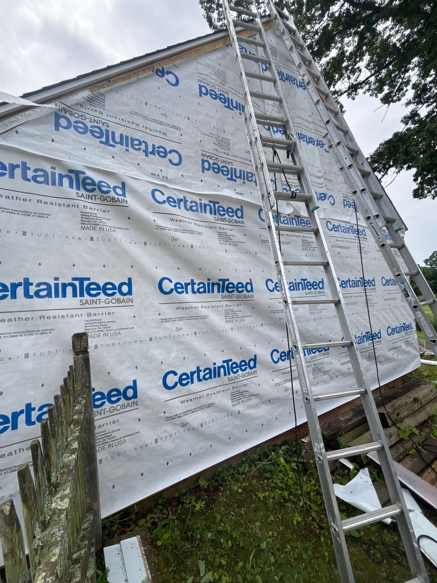 Siding Renewal with Monogram D/4 x 12'6" Clapboard, White by DiGiorgi Roofing and Siding Inc
