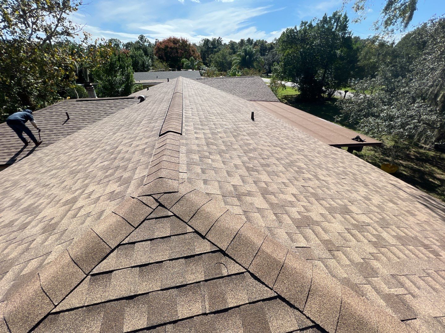 Residential Roofing Installation using GAF Timberline HDZ by 1st Class Roofing, Inc.