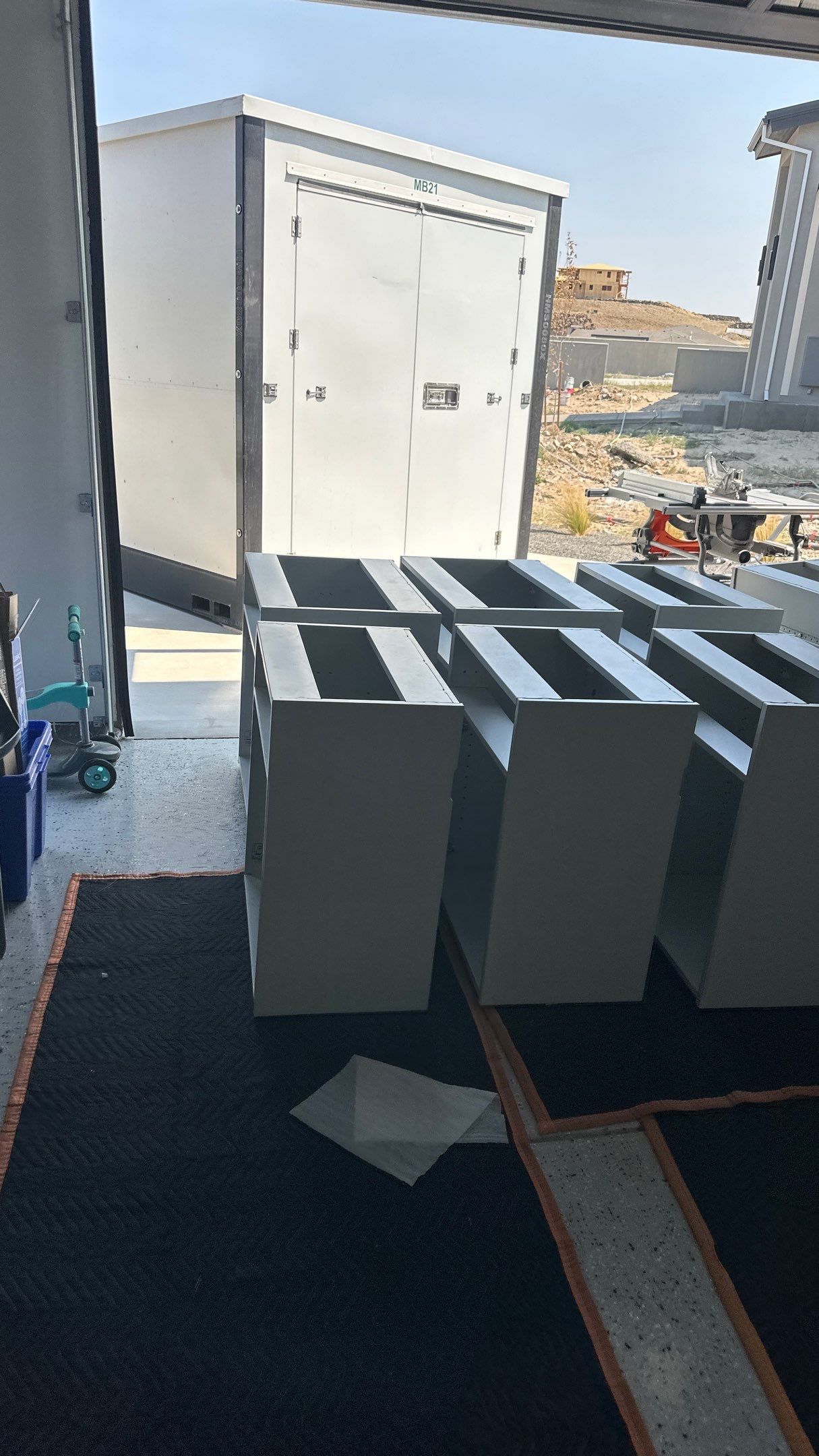 Cabinet Installation using Platinum by Croc Coatings, LLC