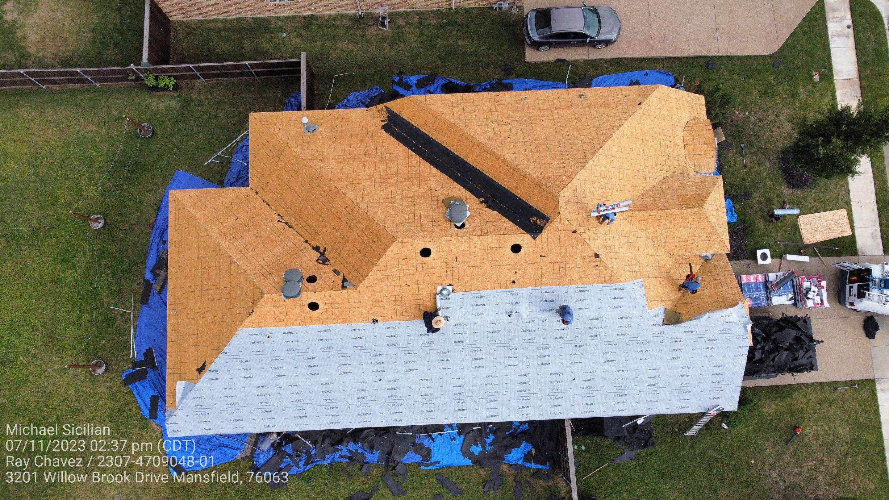 Project in Mansfield by Zeus Exteriors
