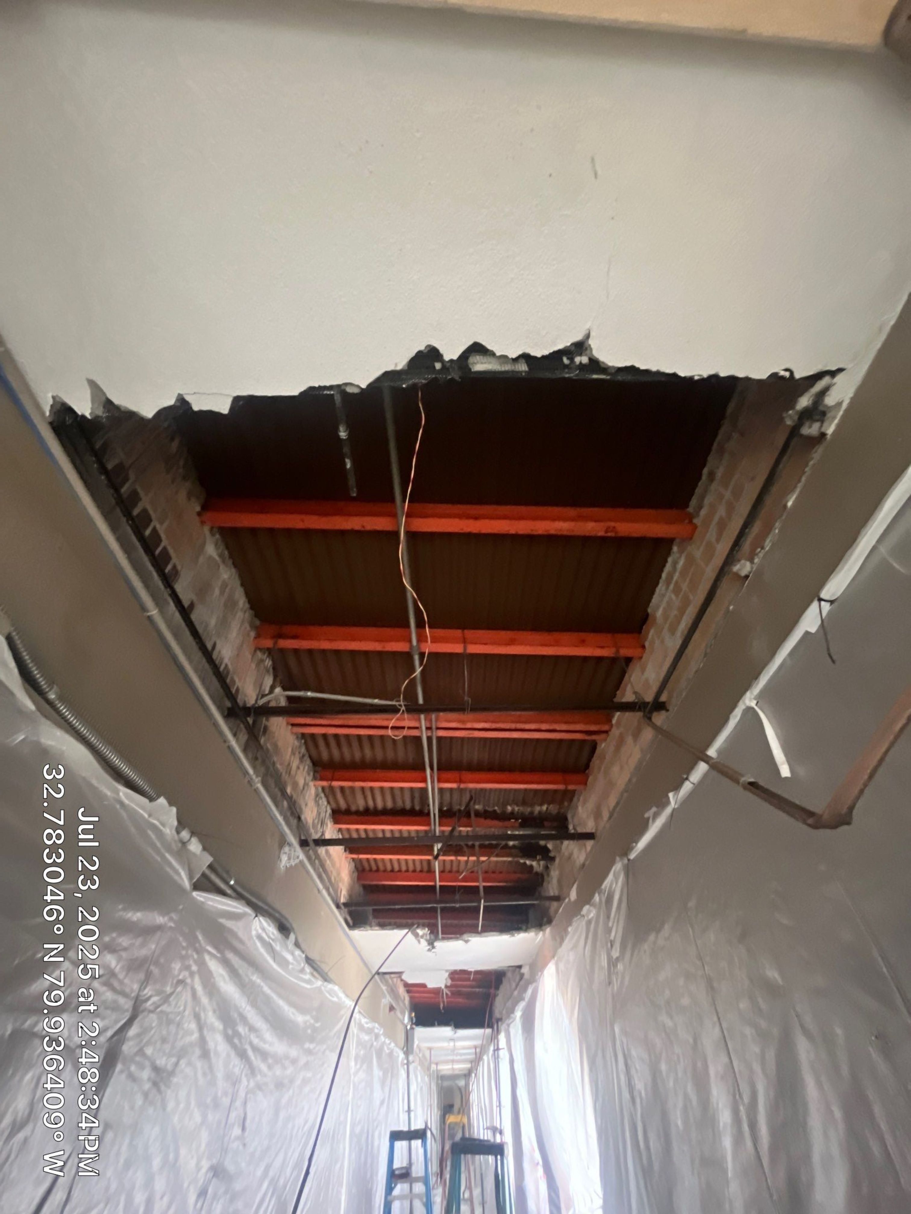 LBP remediation with demolition services by EAS Environmental, LLC.