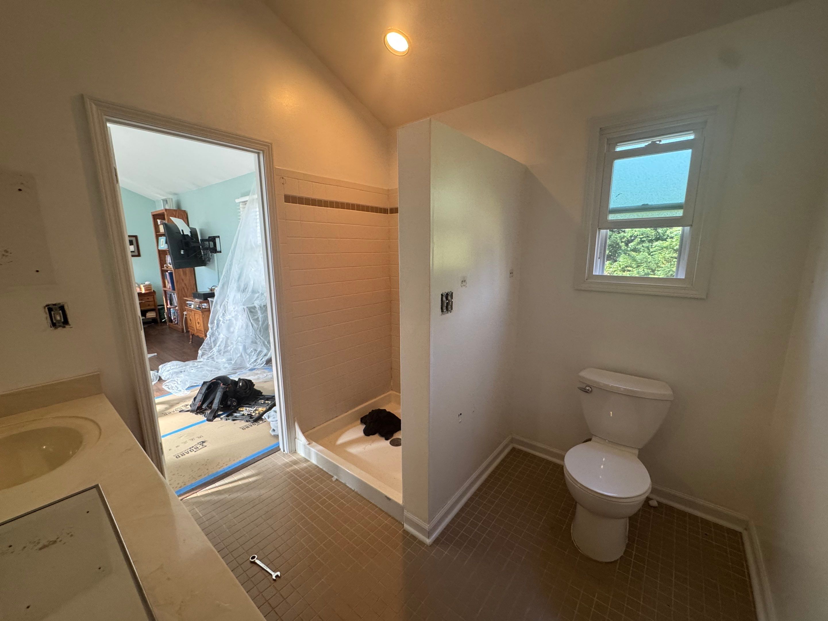 Modern Bathroom Remodeling in Decatur With Custom Tile Shower by Swift Home Renovations