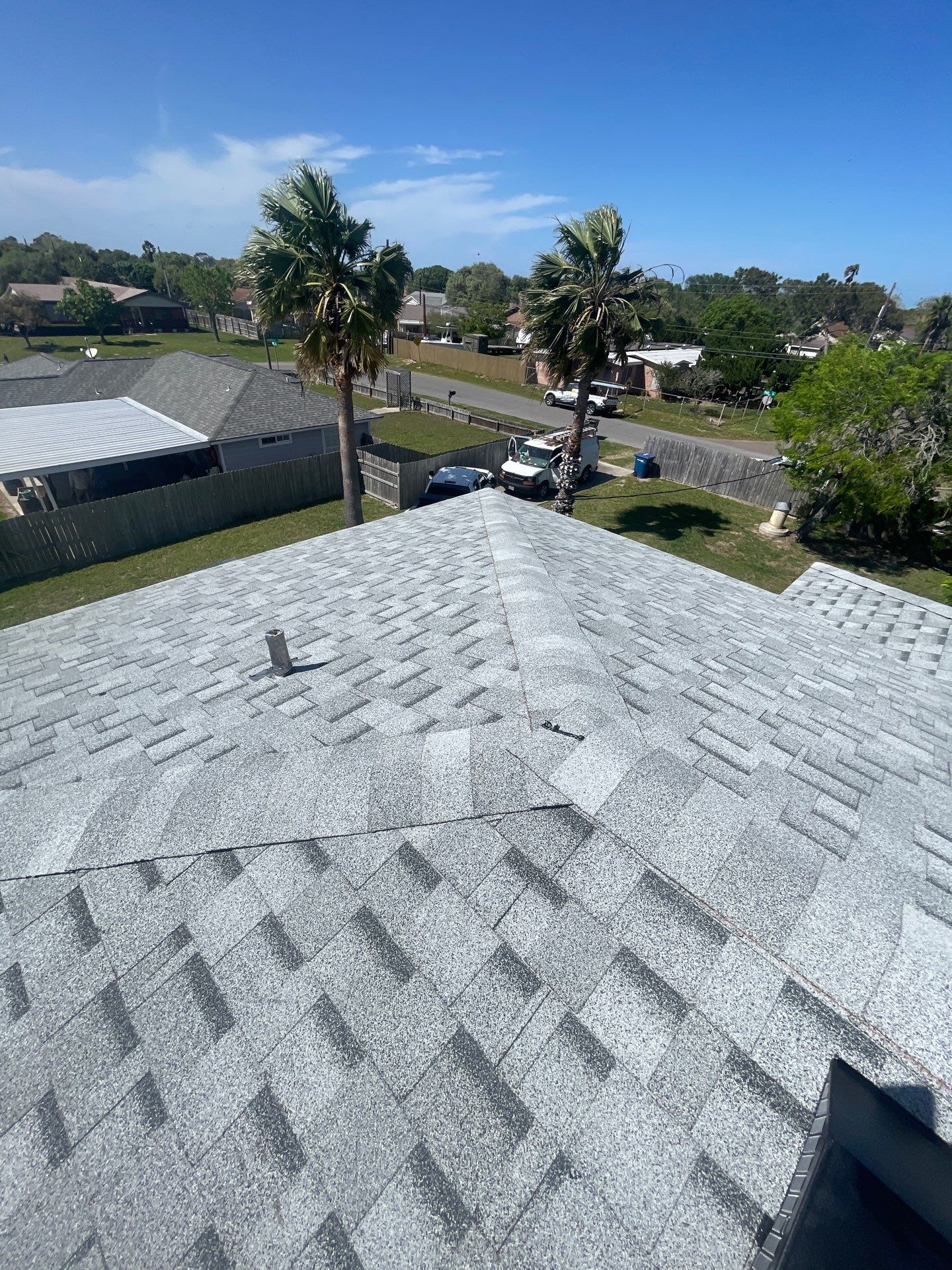 Residential Roofing Installation using IKO Cambridge Dual Gray by Lighthouse Roofing