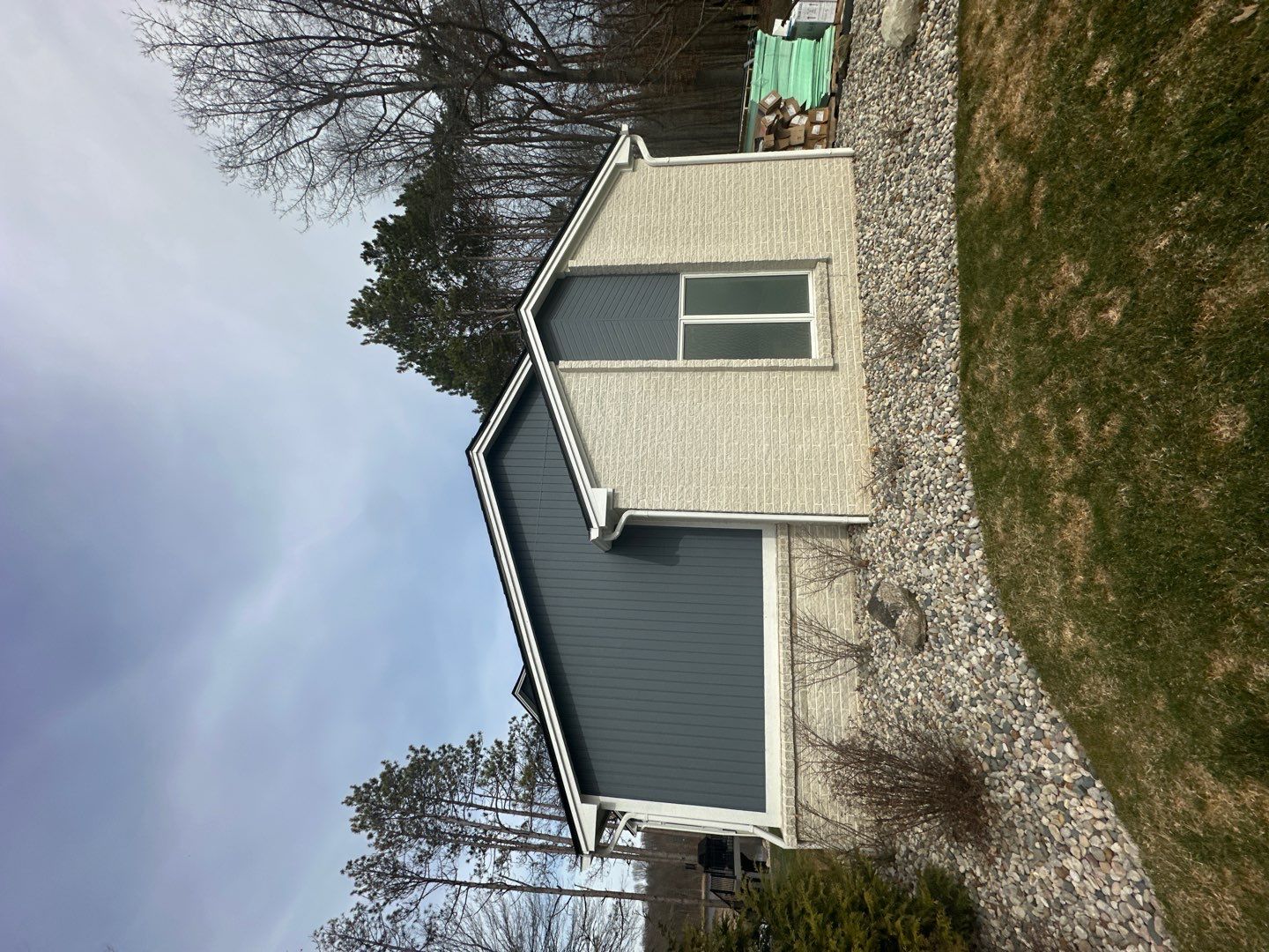 Siding Replacement using Certainteed Monogram D5 Pacific Blue by 180 Contractors