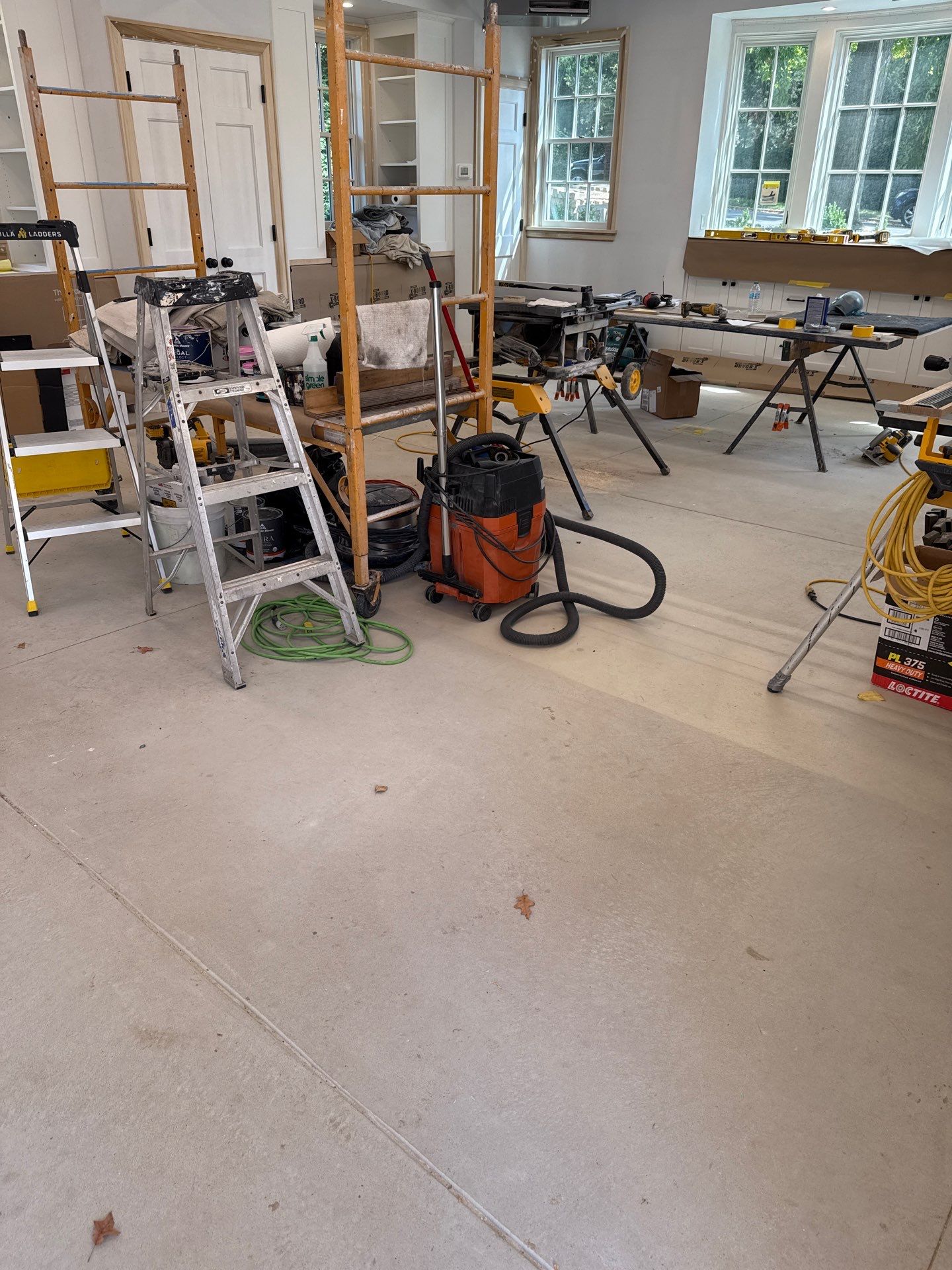 Garage Project in Sewickley by Floors in a Day, Inc